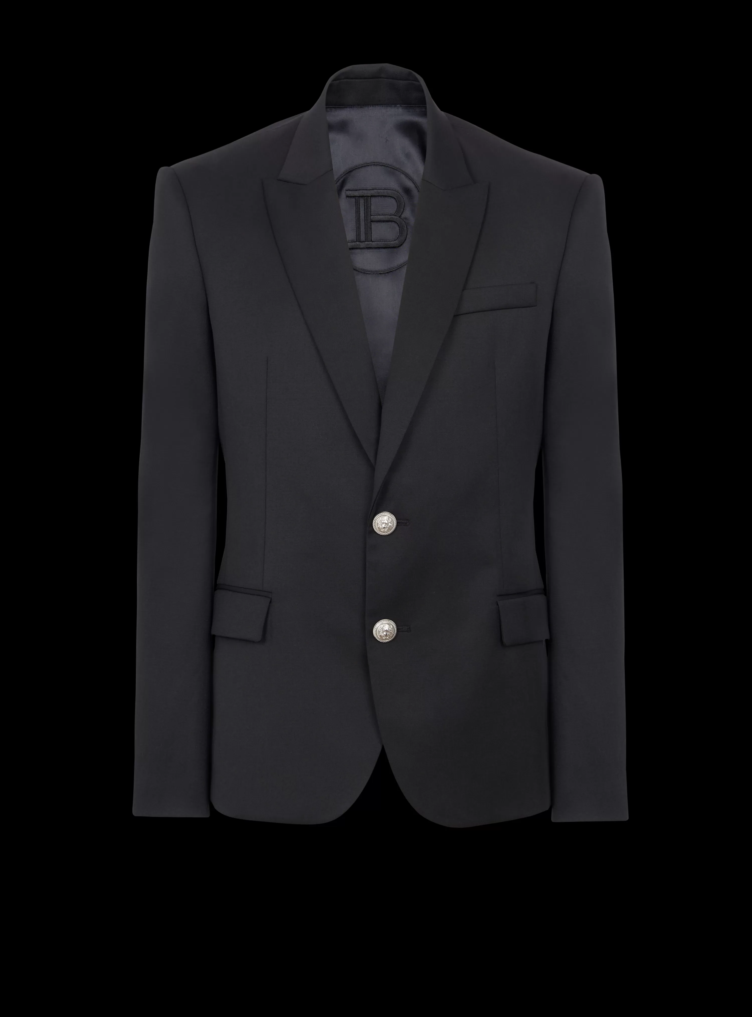 Balmain 2-button Wool Jacket