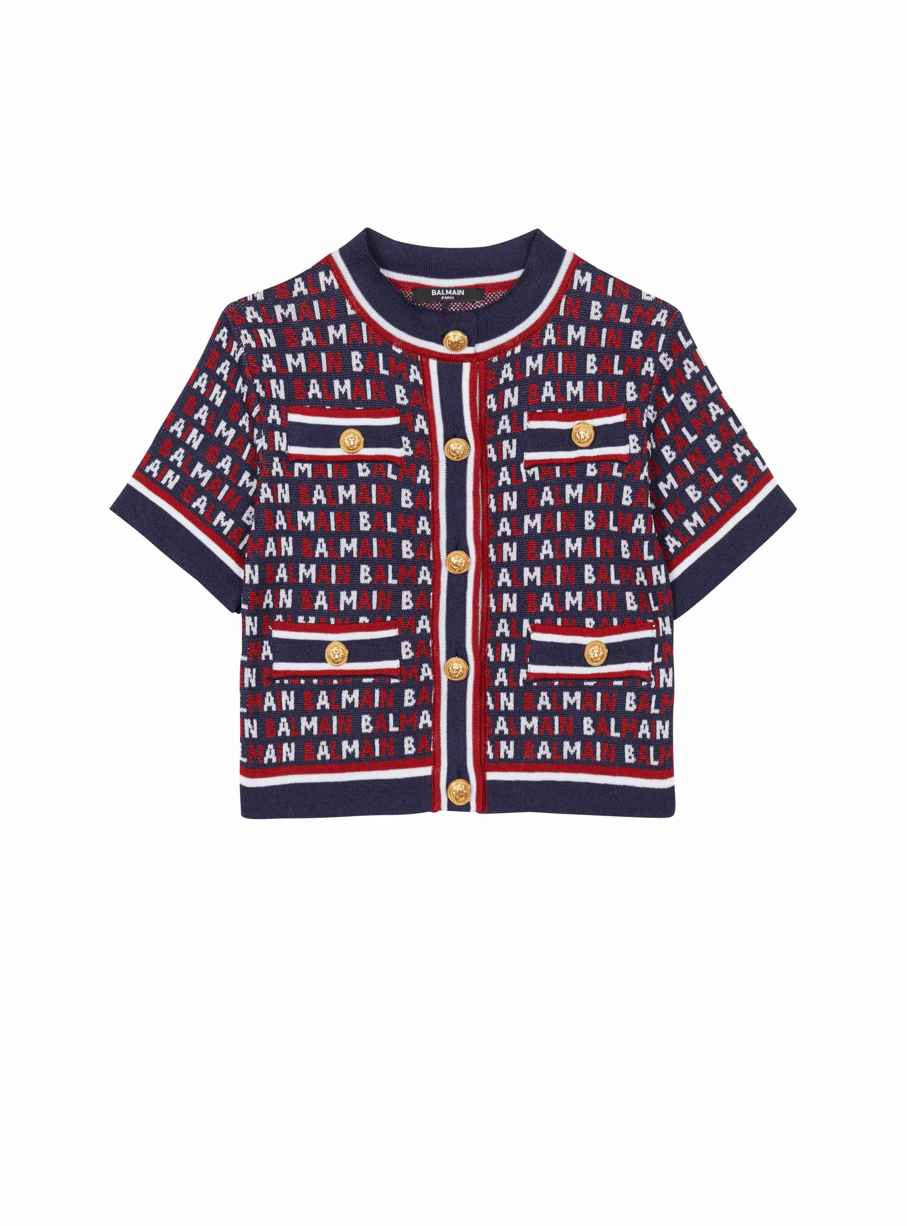 Kids Balmain Knit Cardigan