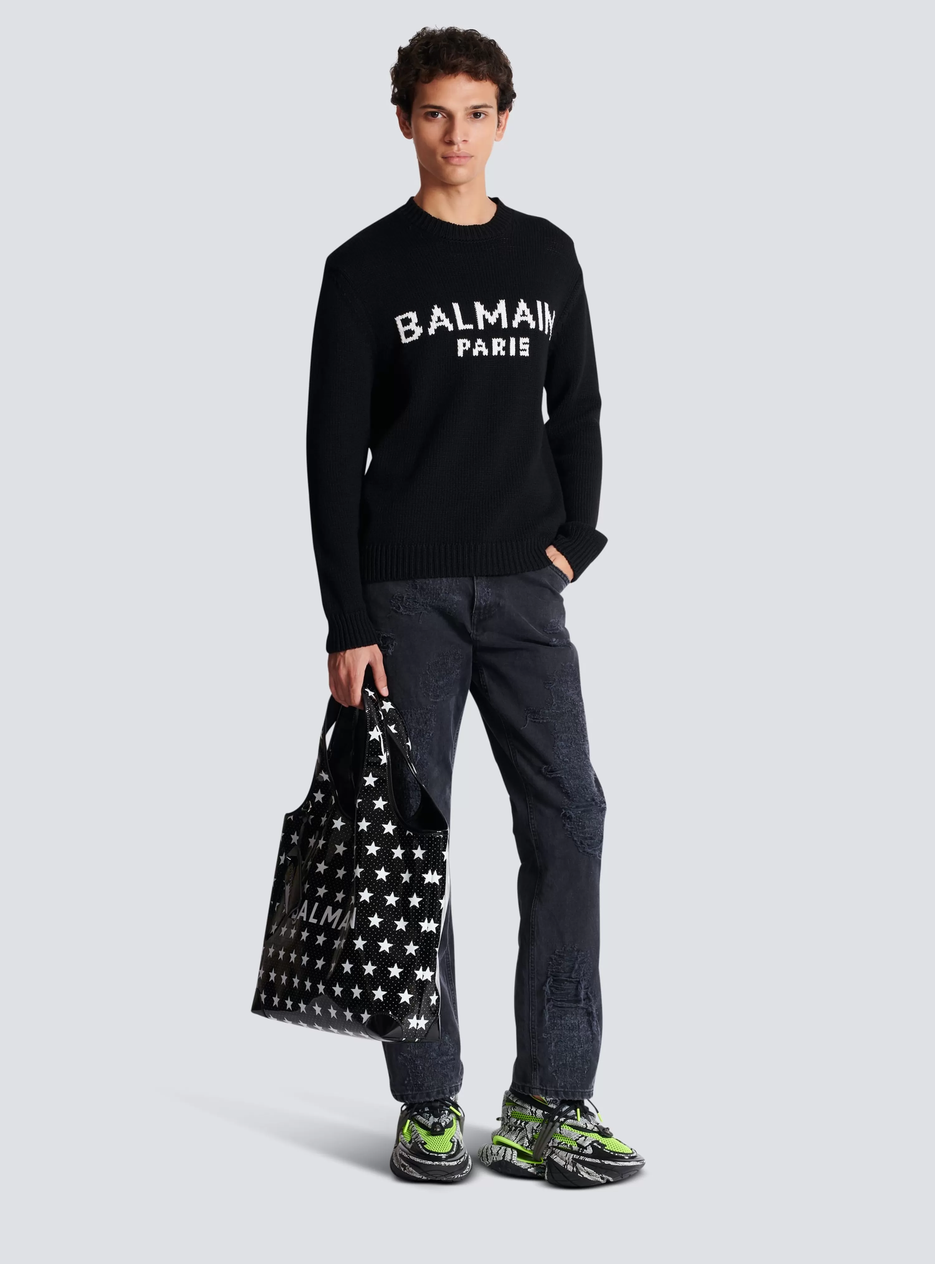 Balmain Merino Wool Jumper