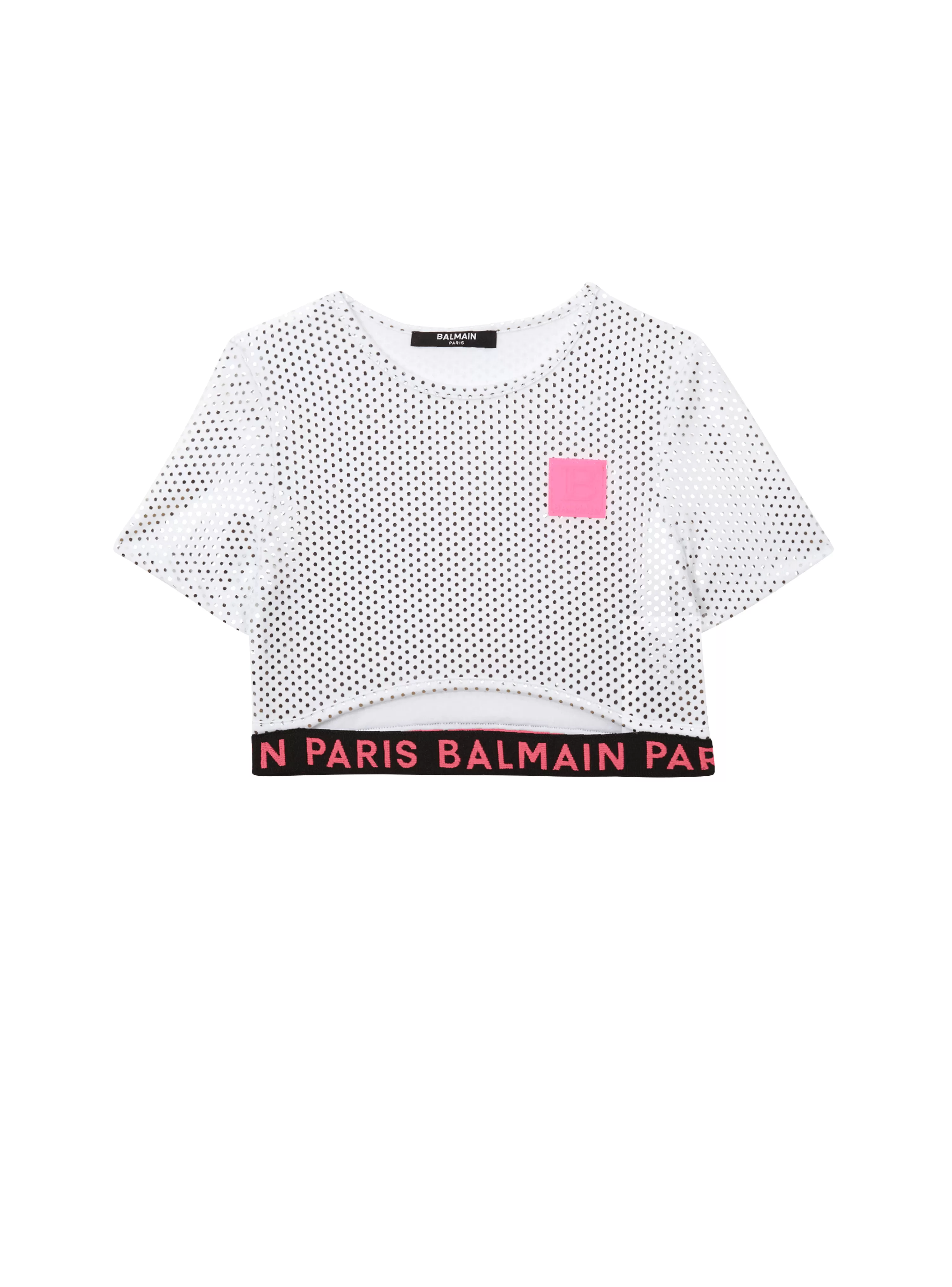 Kids Balmain Metal T-shirt