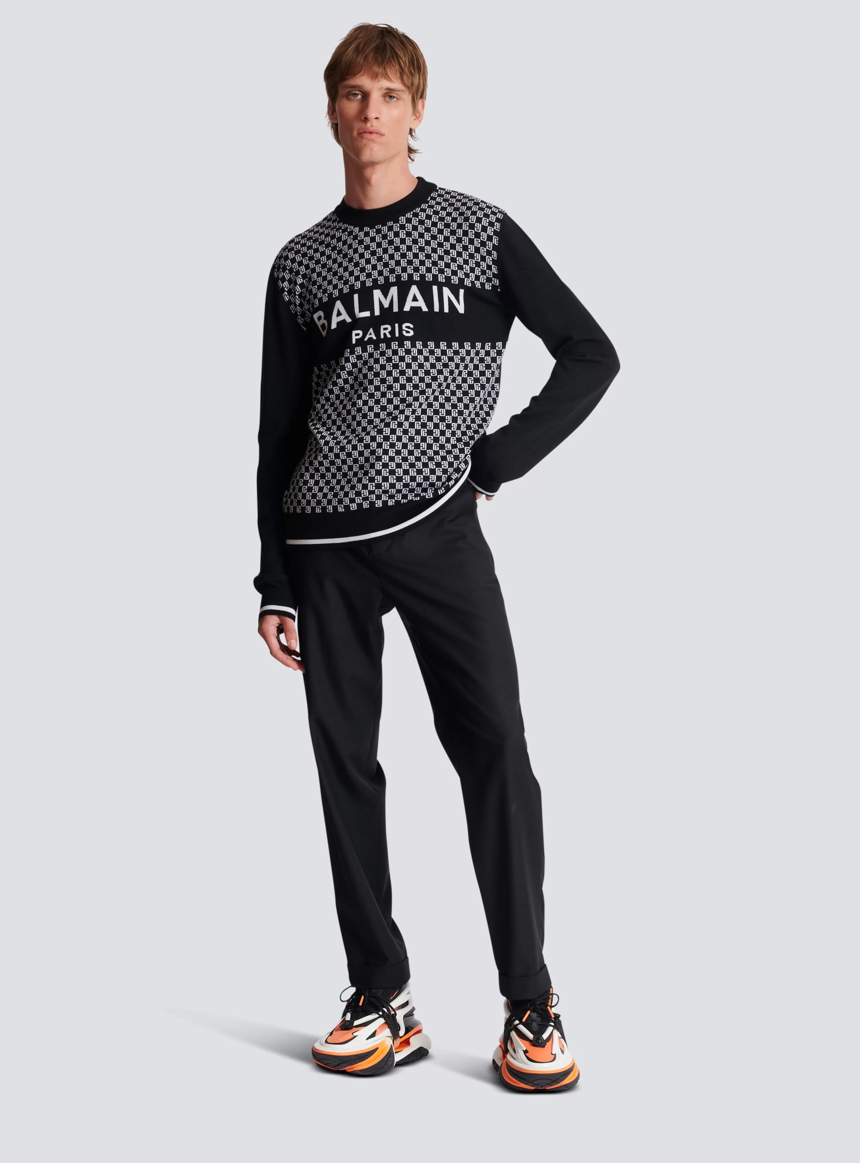 Balmain Mini Monogram Jumper