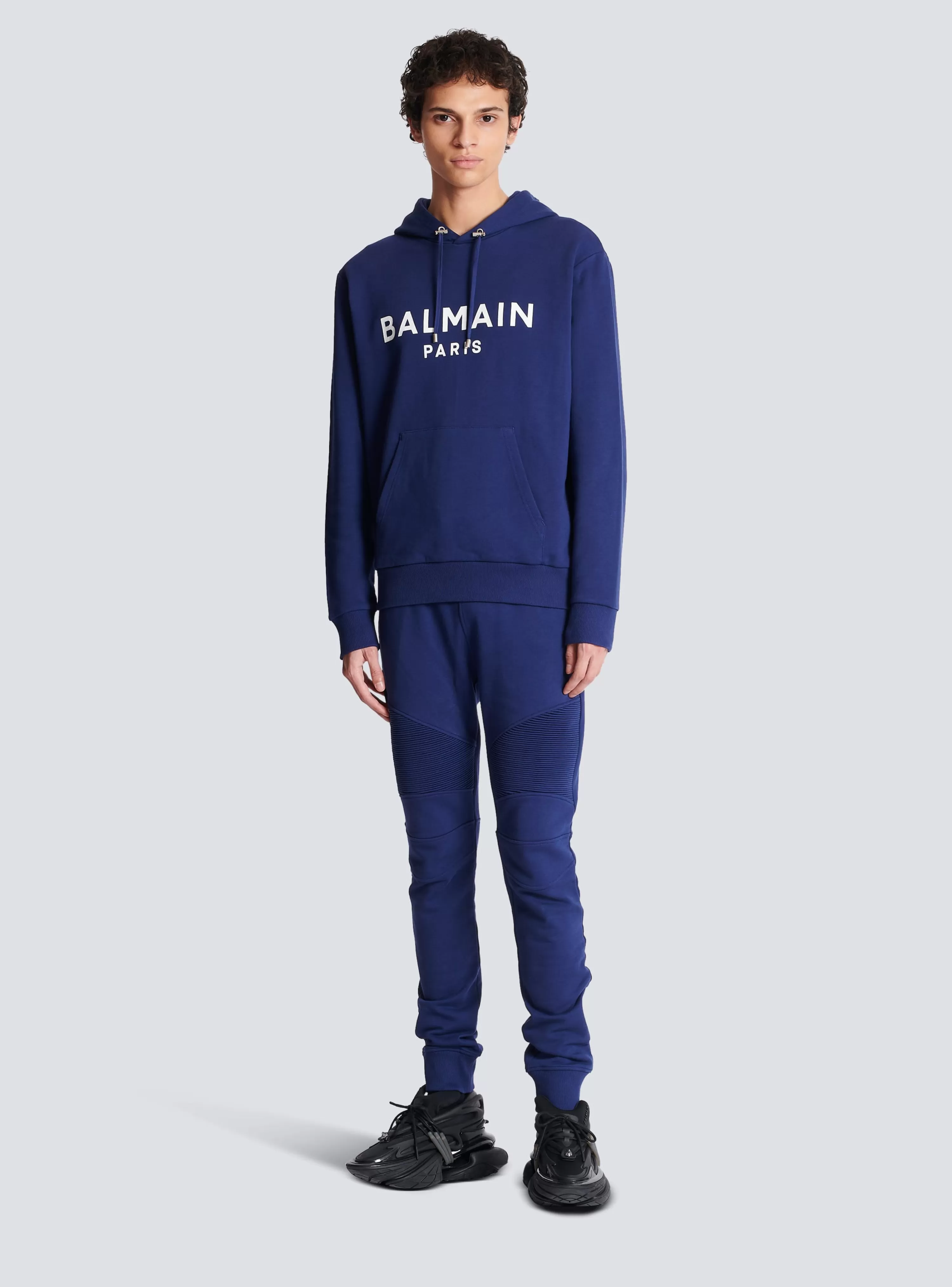 Balmain Paris Hooded Sweatshirt