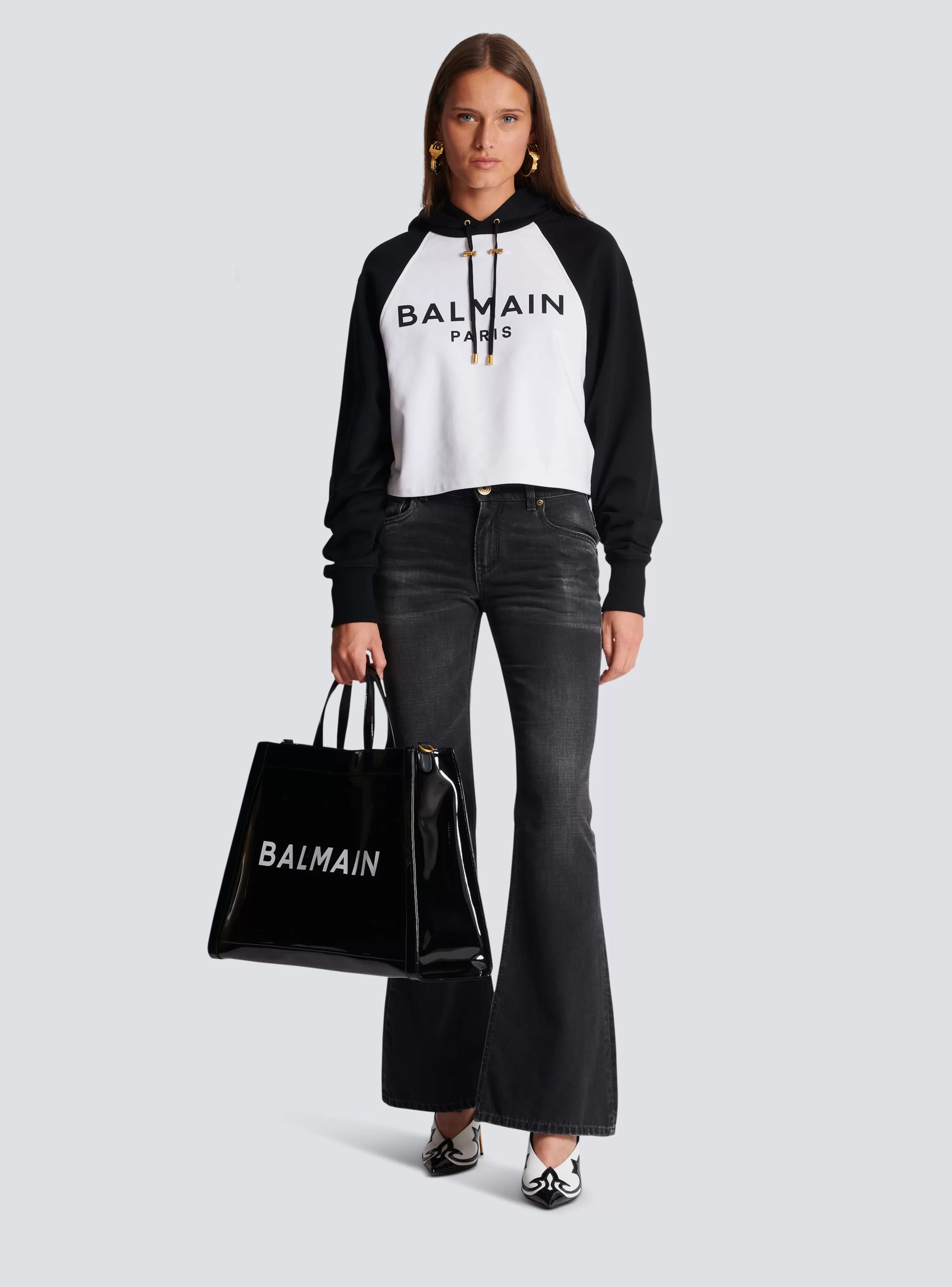 Women Balmain Paris Hoodie