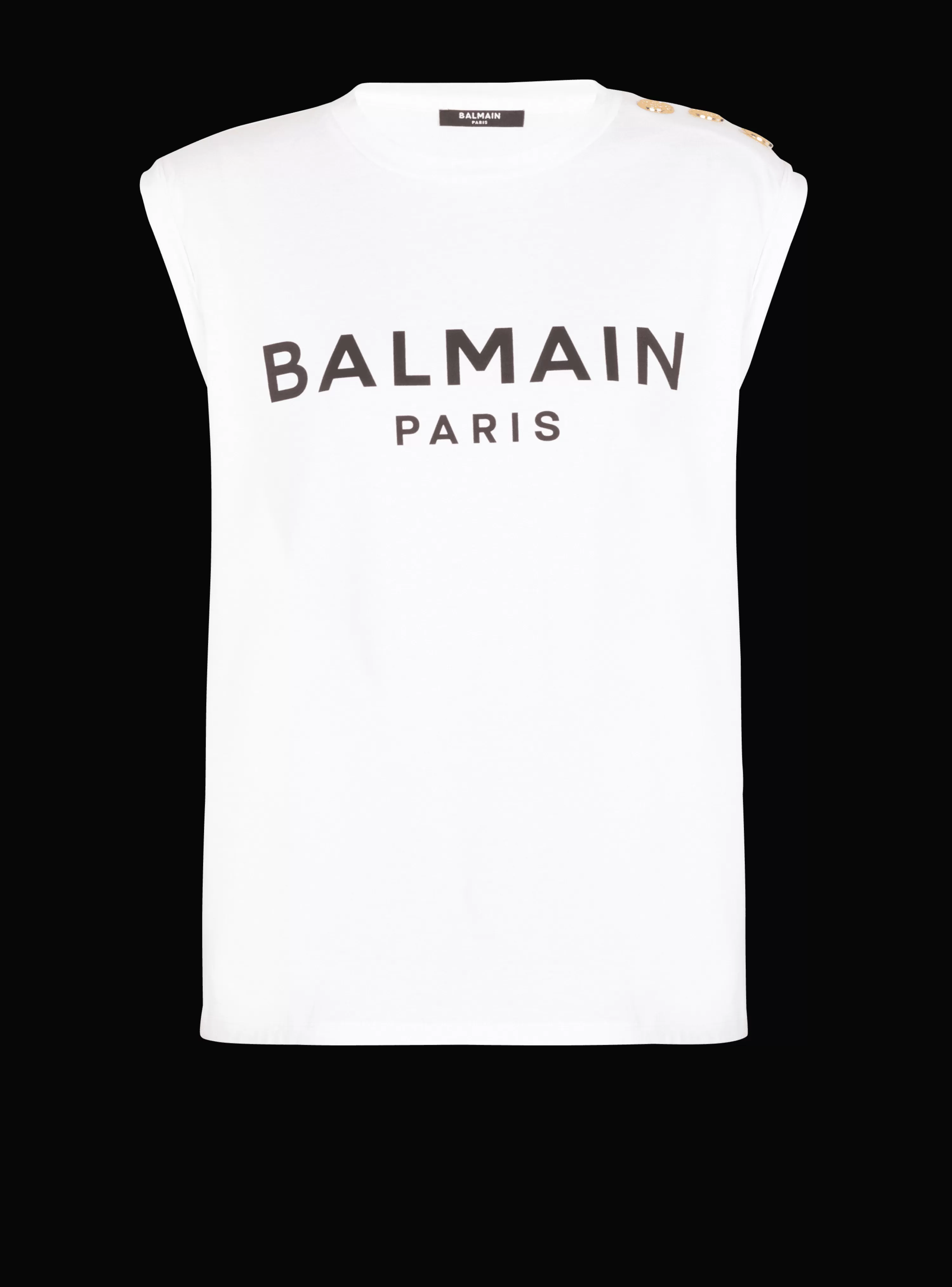 Women Balmain Paris Tank Top