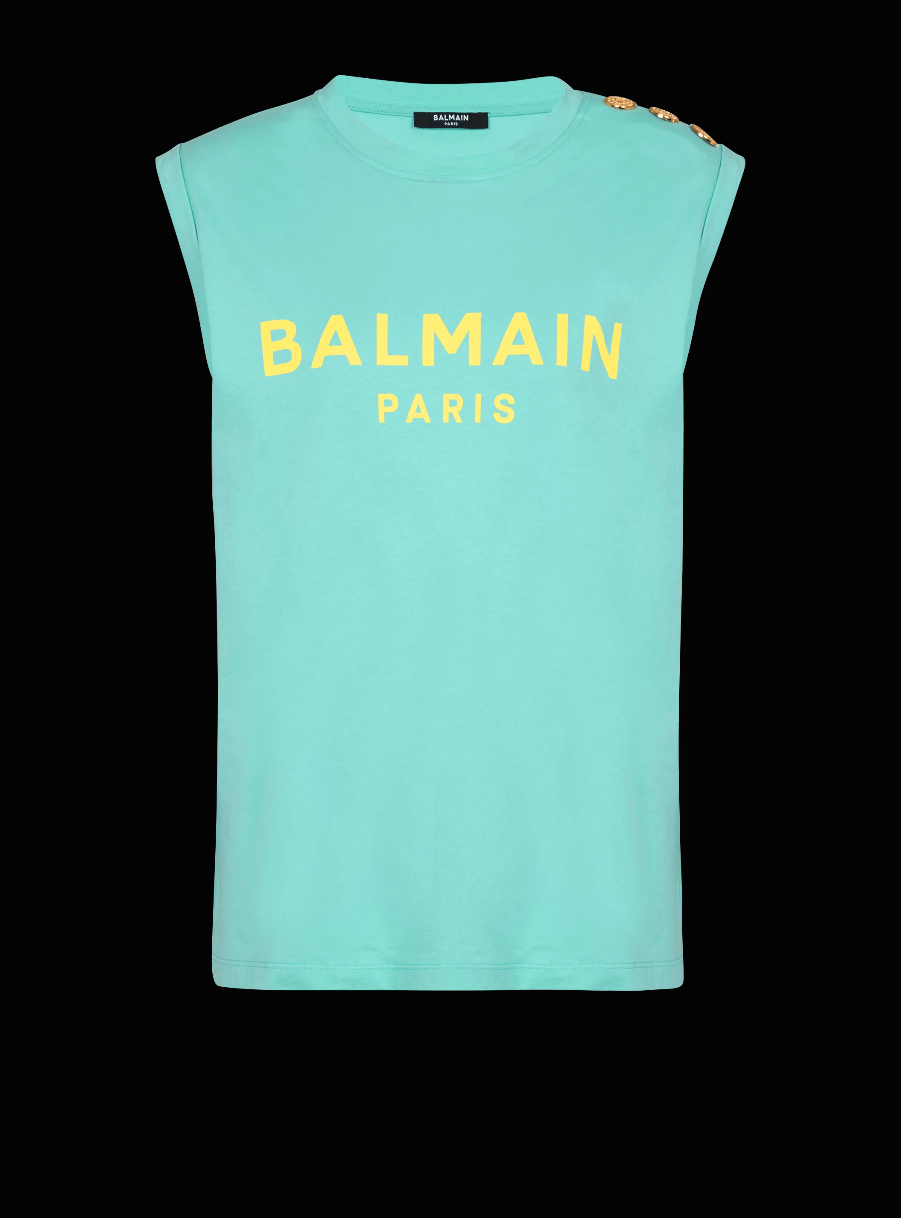 Women Balmain Paris Tank Top