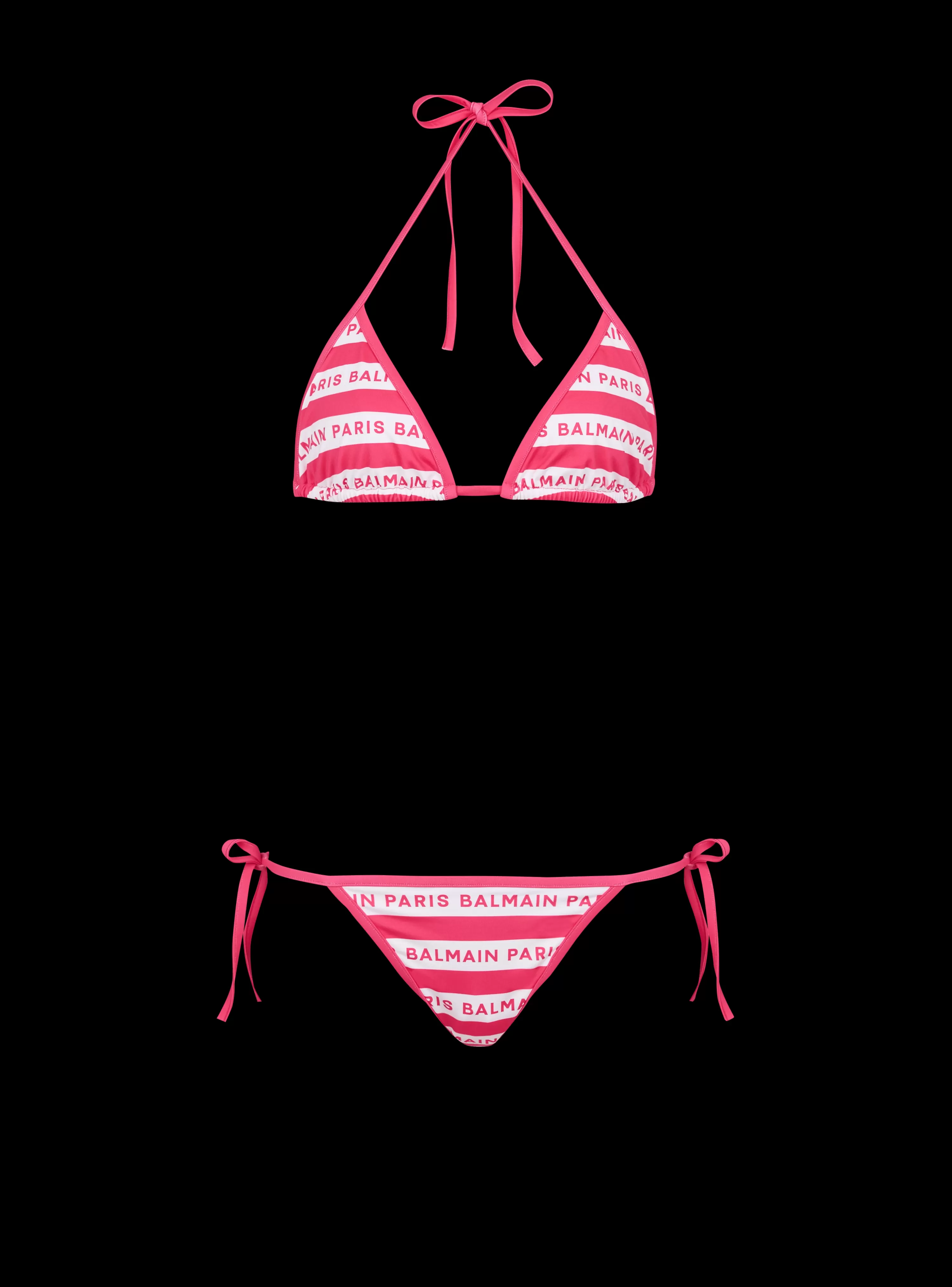 Women Balmain Paris Triangle Bikini