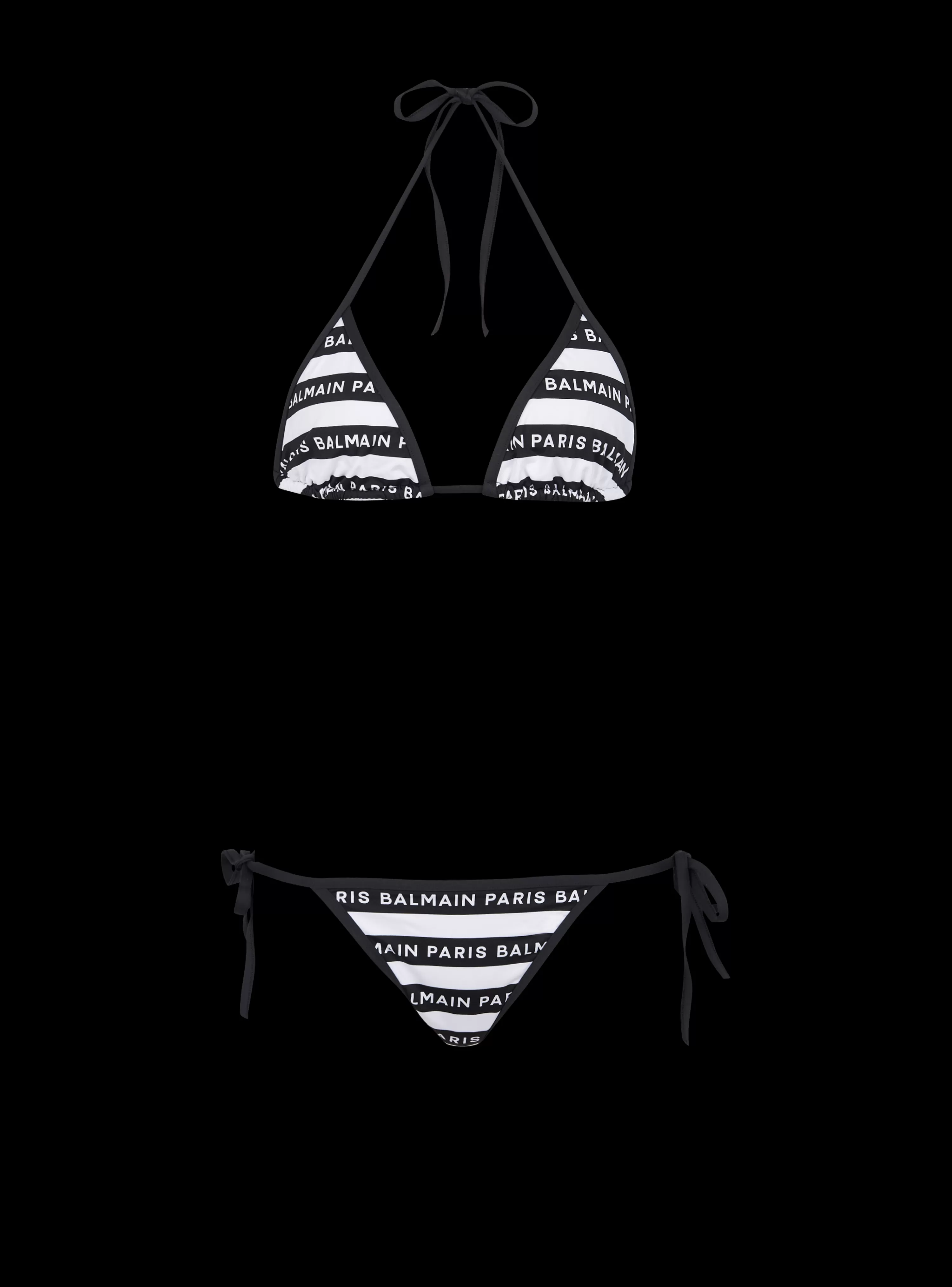 Women Balmain Paris Triangle Bikini