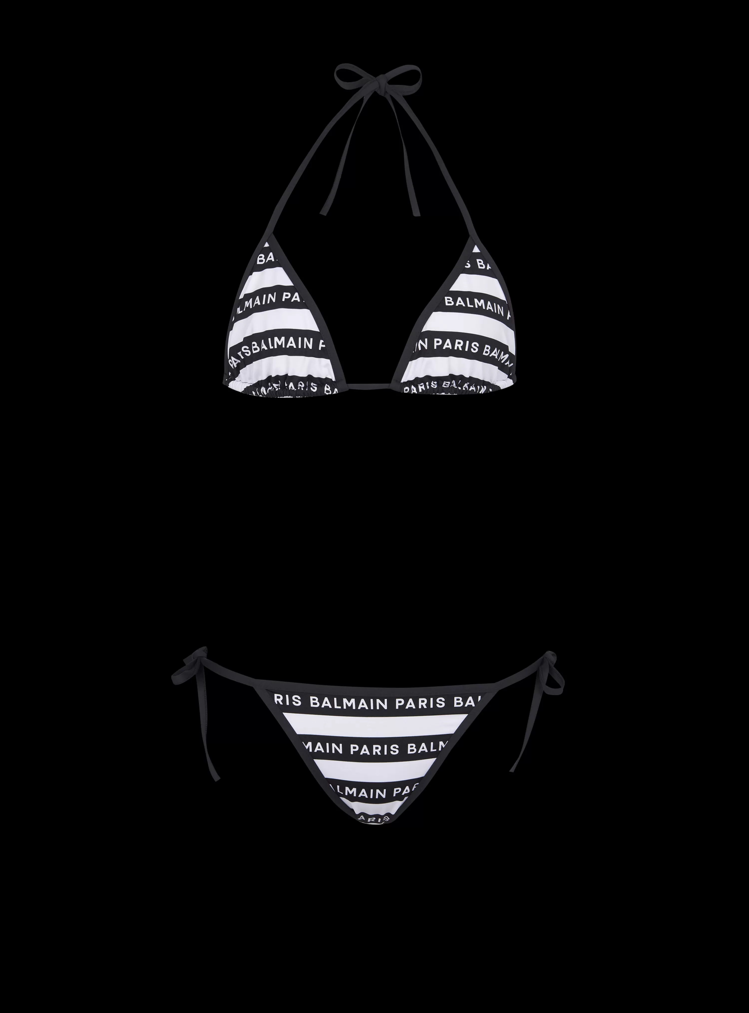 Women Balmain Paris Triangle Bikini