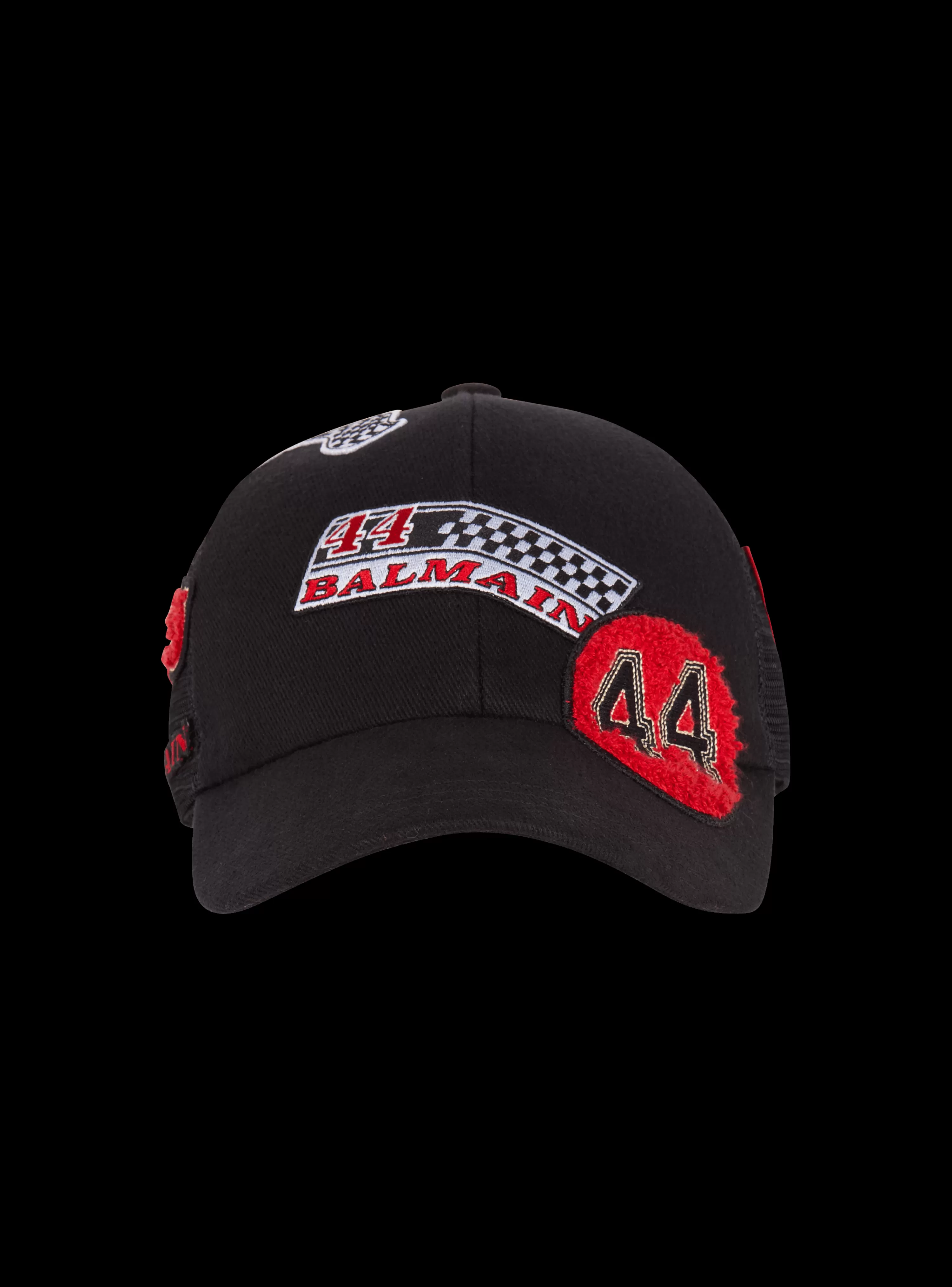 Balmain Racing Cap With Patches