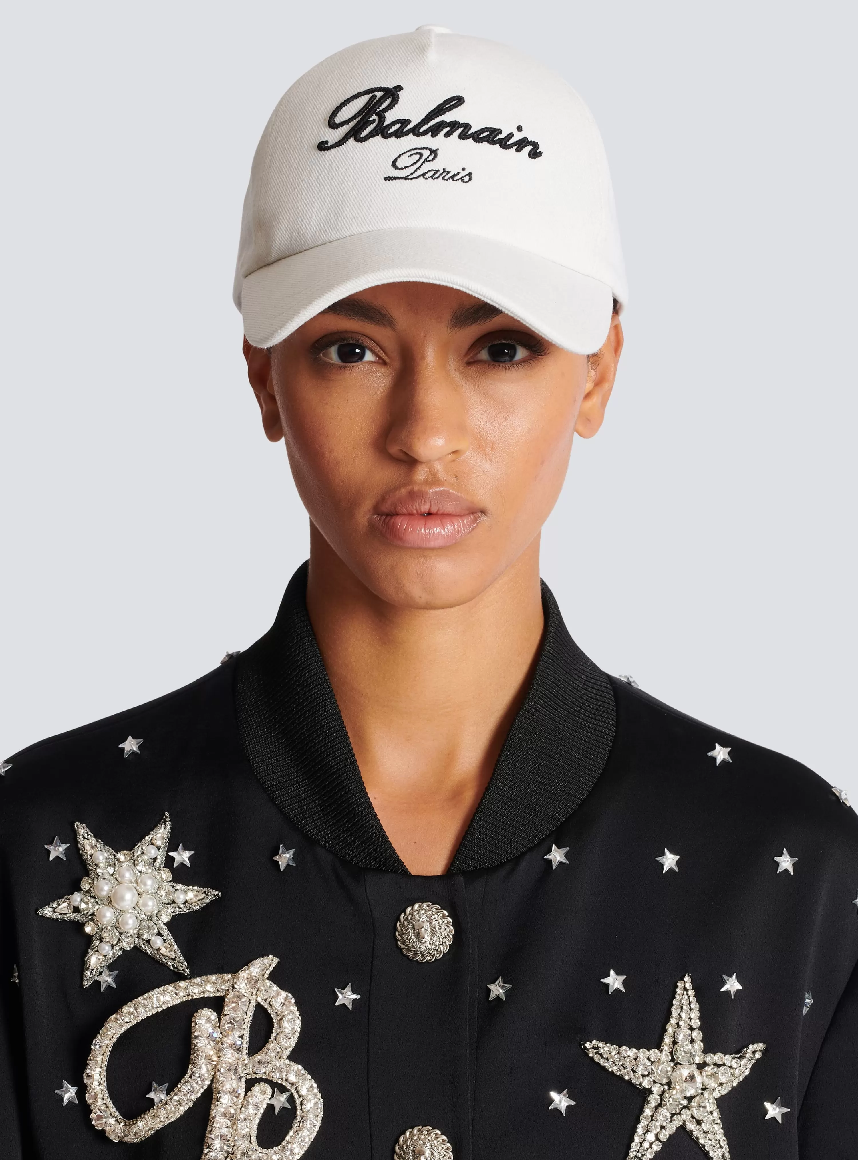 Women Balmain Signature Cap