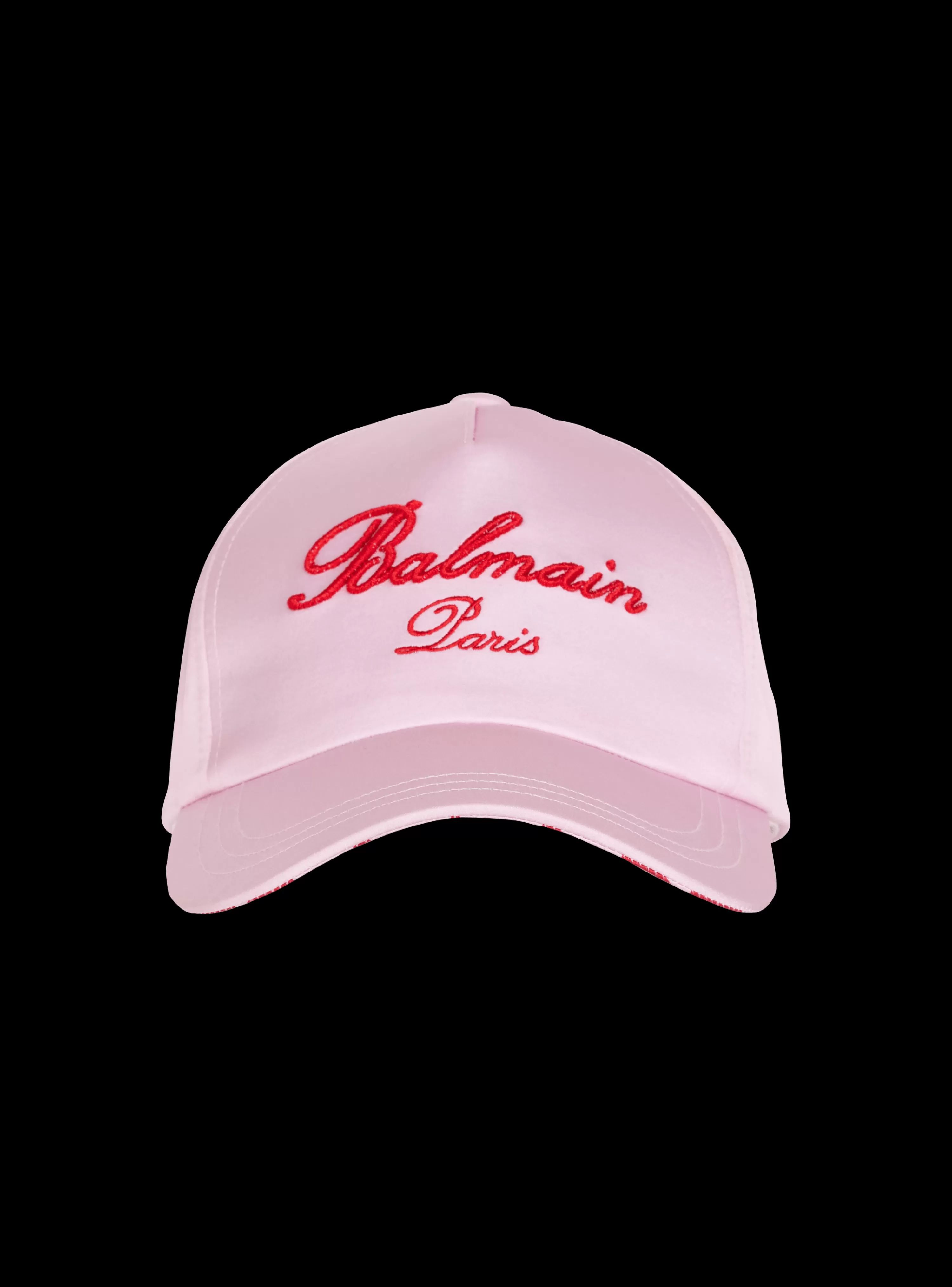 Women Balmain Signature Embroidered Cap