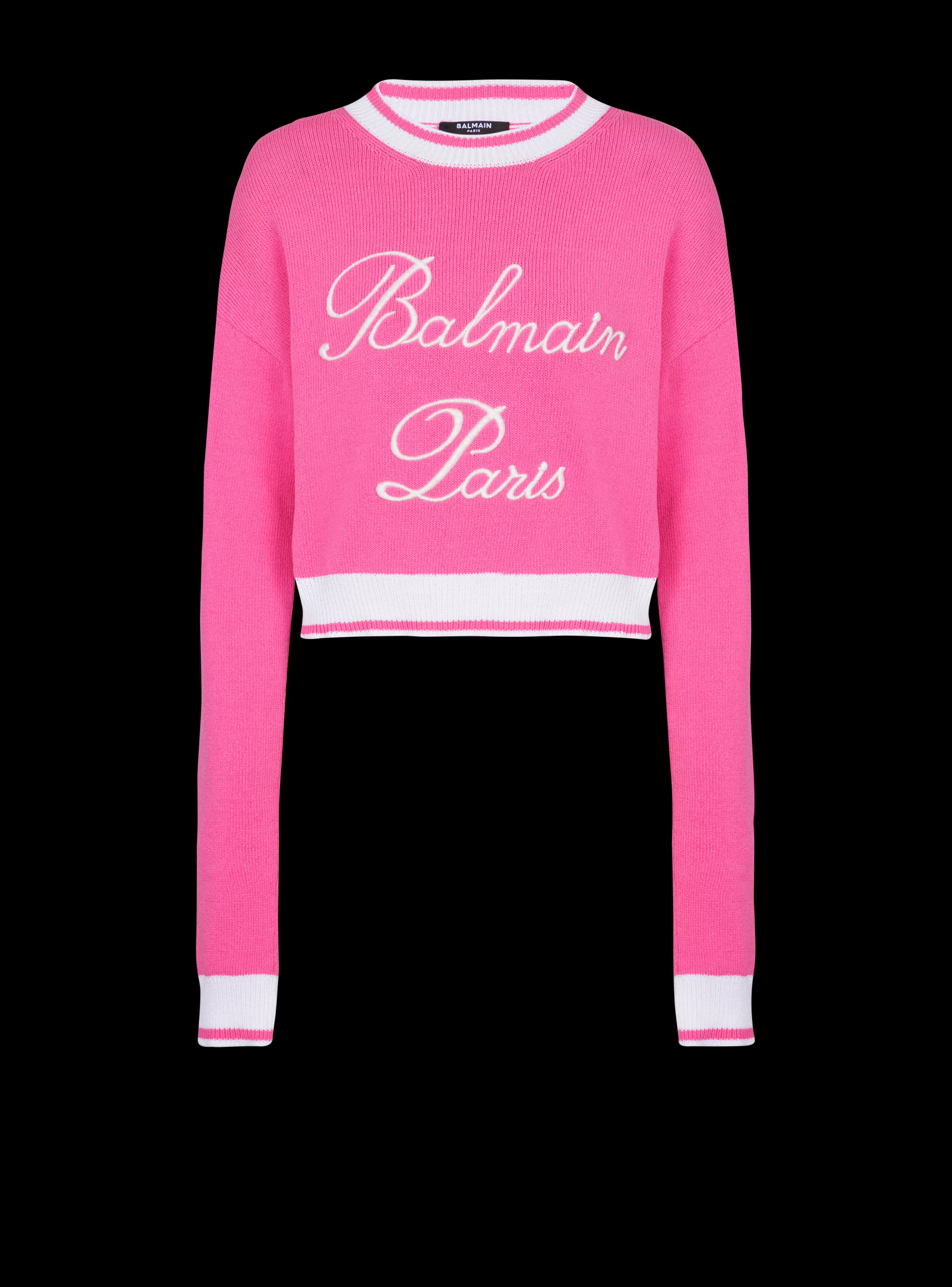 Women Balmain Signature Knit Jumper