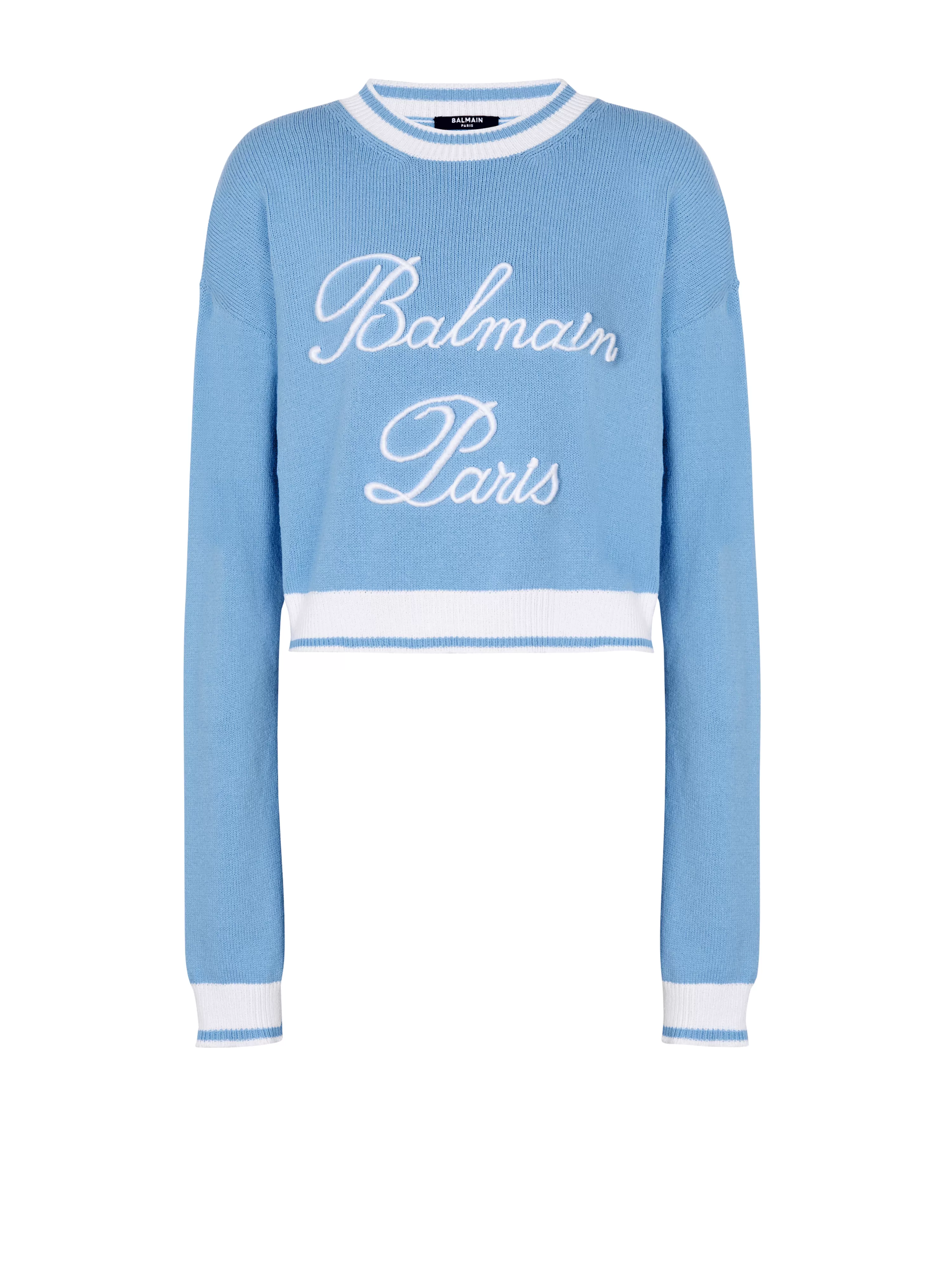 Women Balmain Signature Knit Jumper