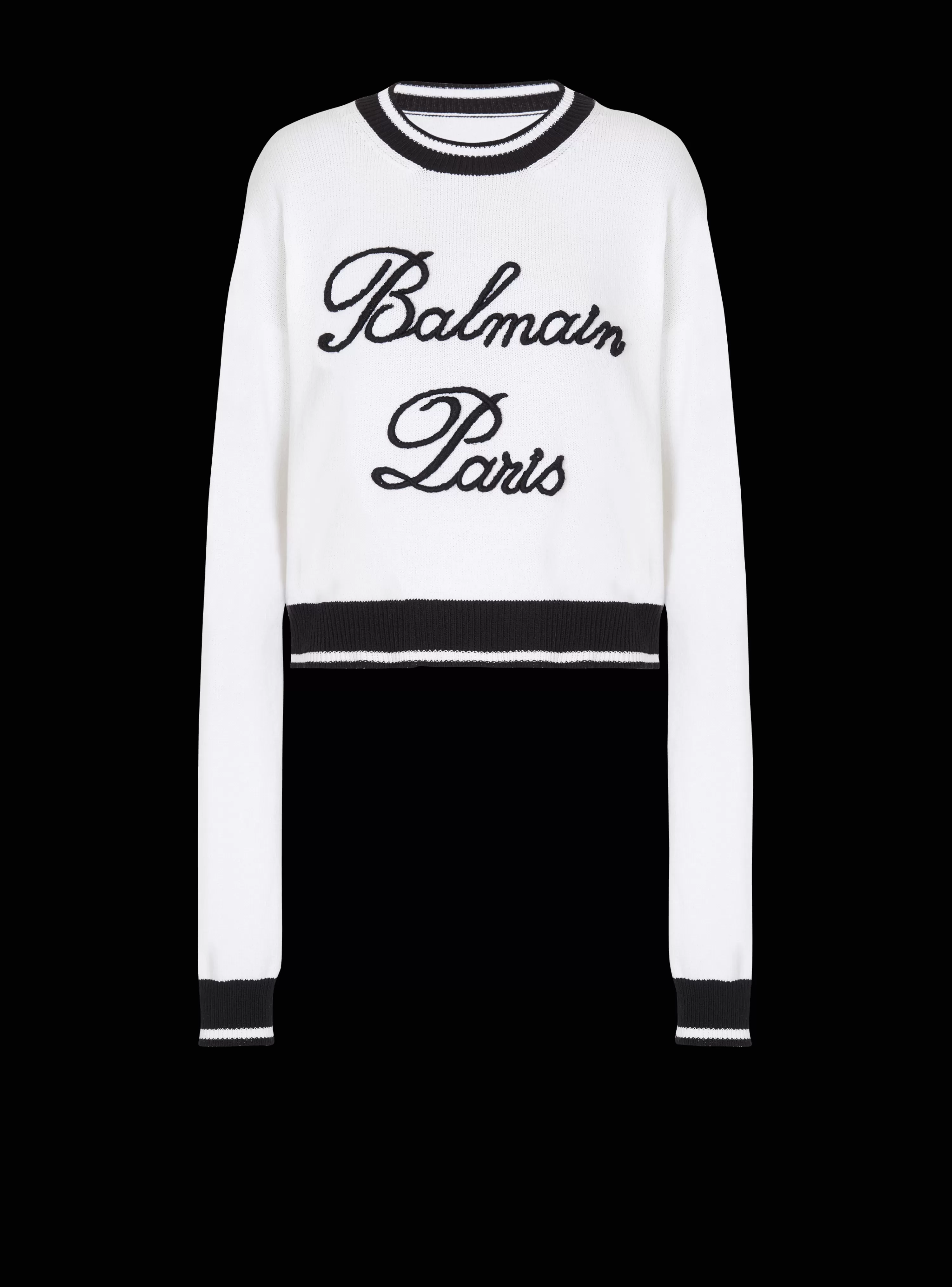 Women Balmain Signature Knit Jumper