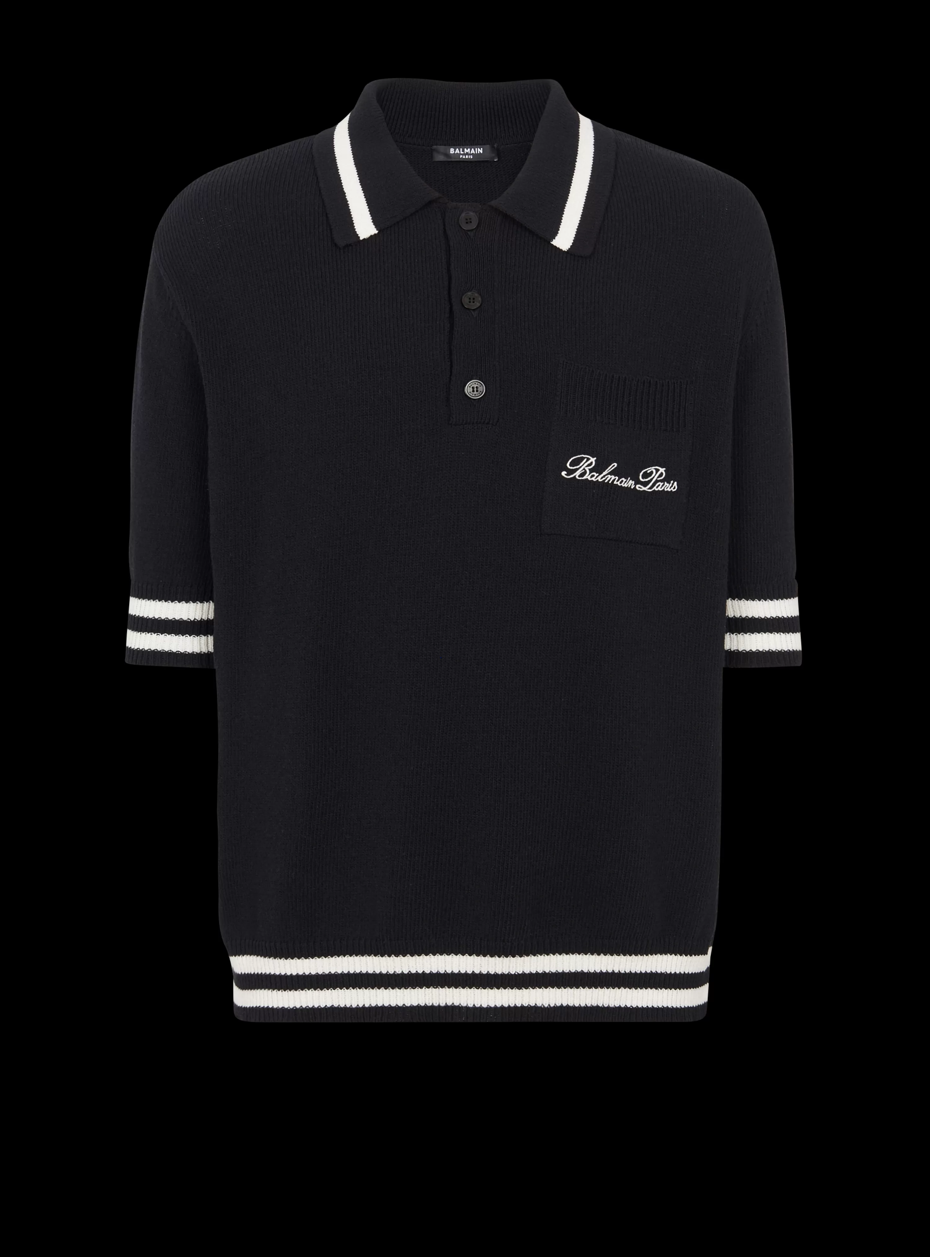 Balmain Signature Polo Shirt