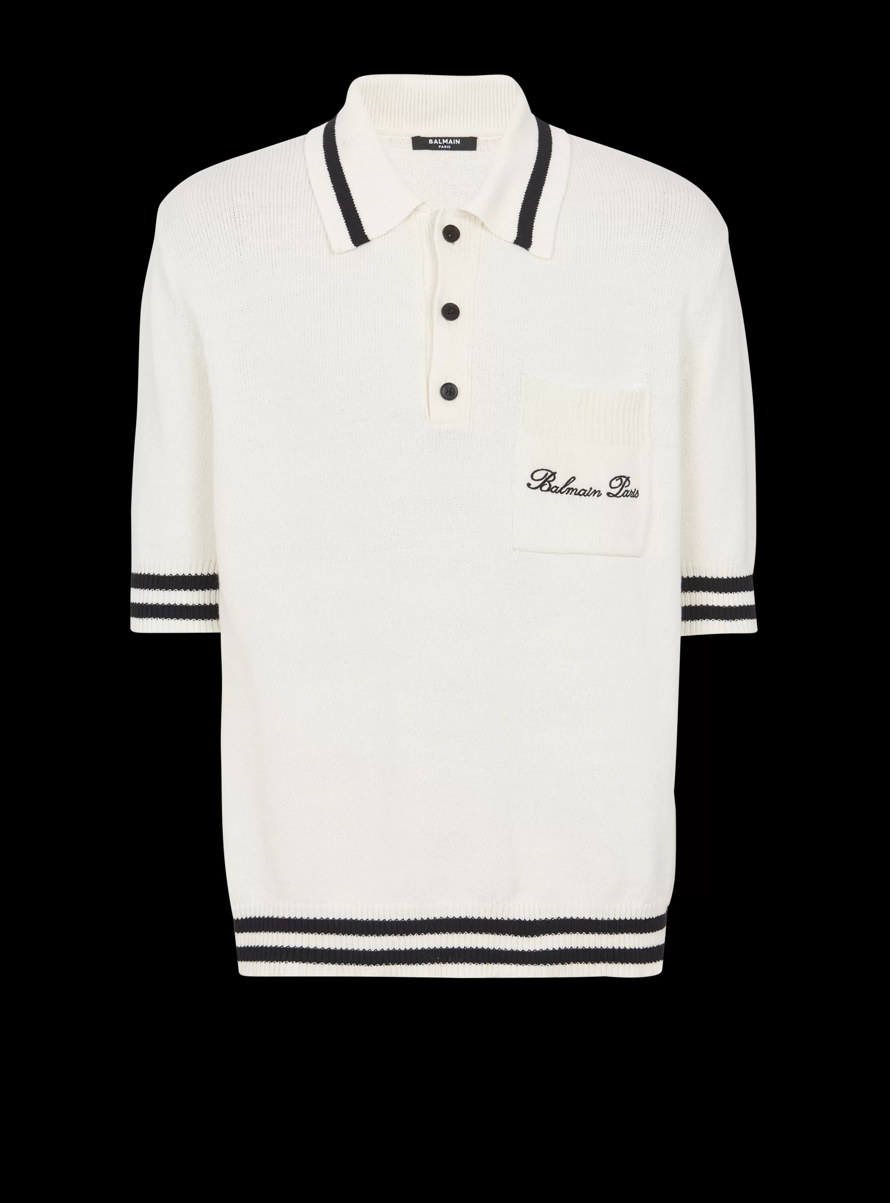 Balmain Signature Polo Shirt