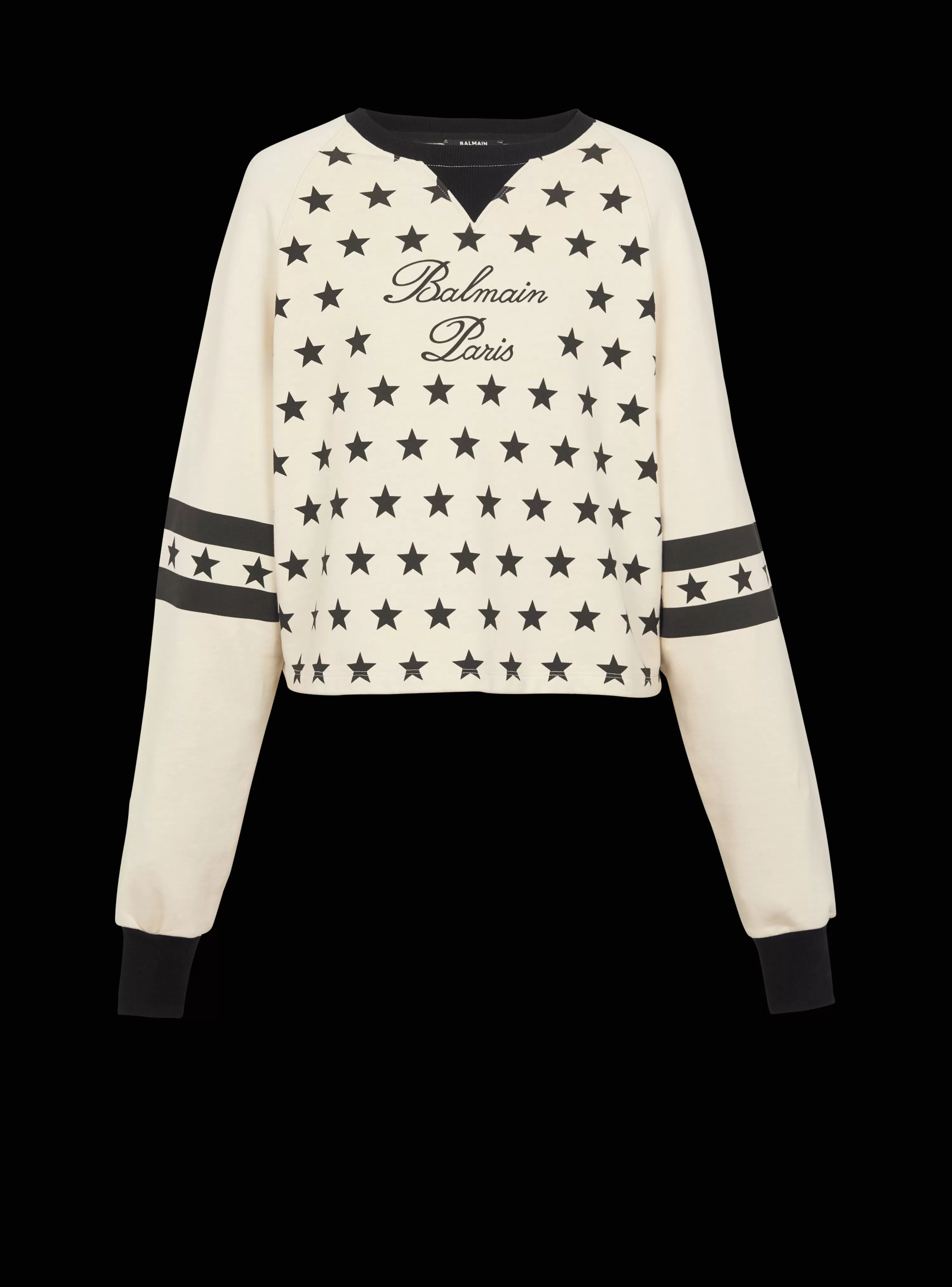 Women Balmain Signature Stars Sweater