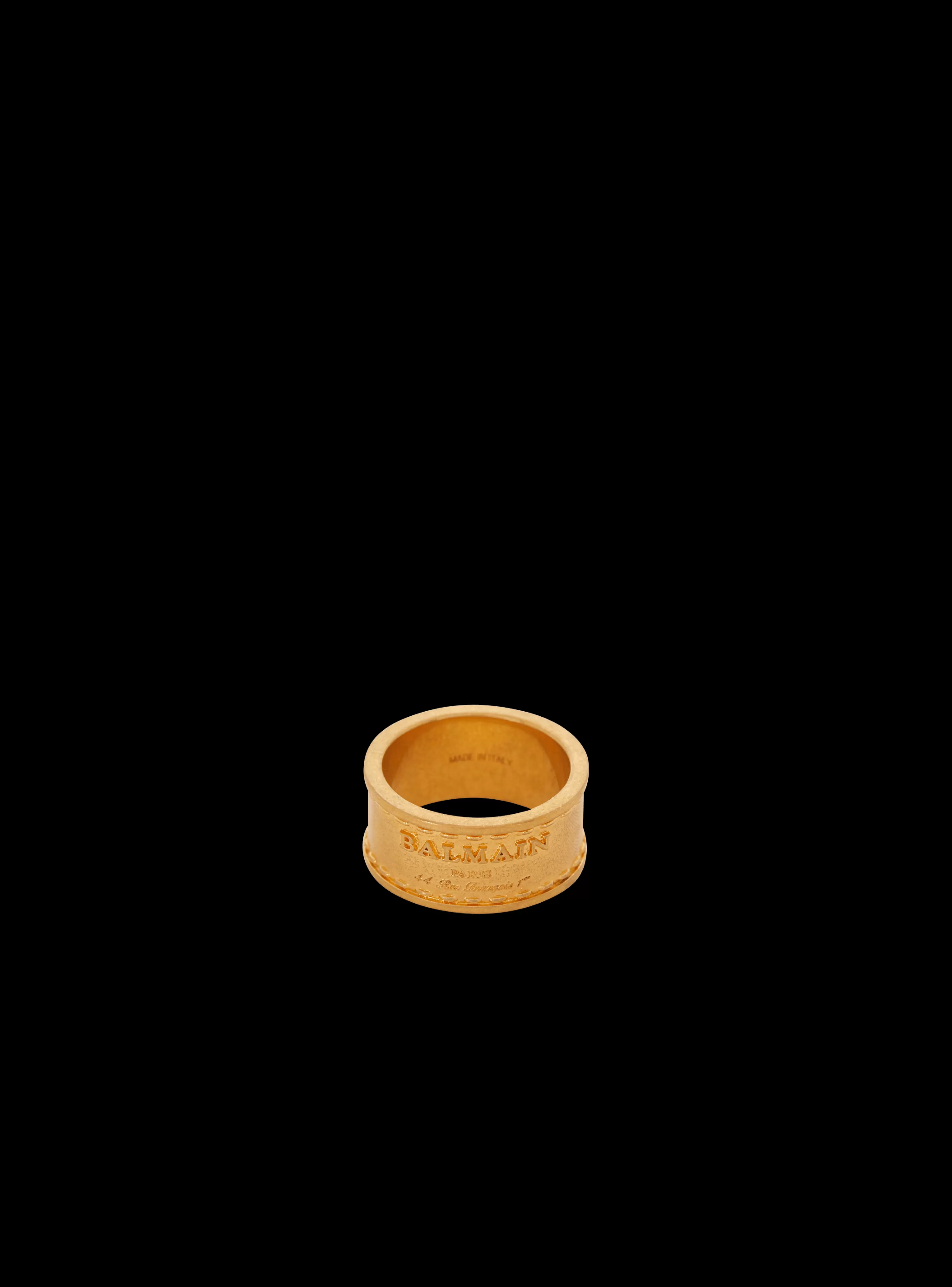 Women Balmain Signature Tubular Ring