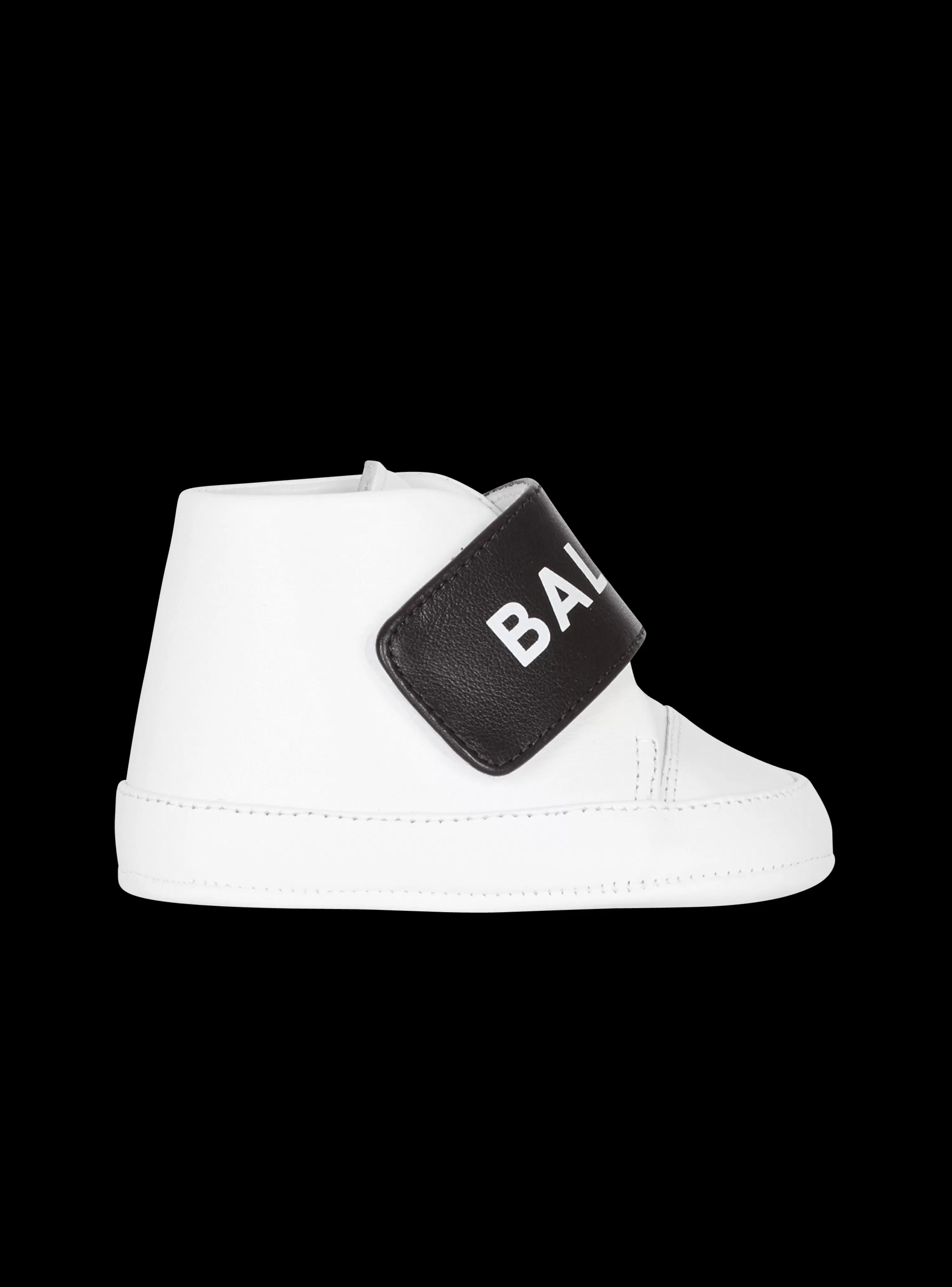 Kids Balmain Velcro Trainers