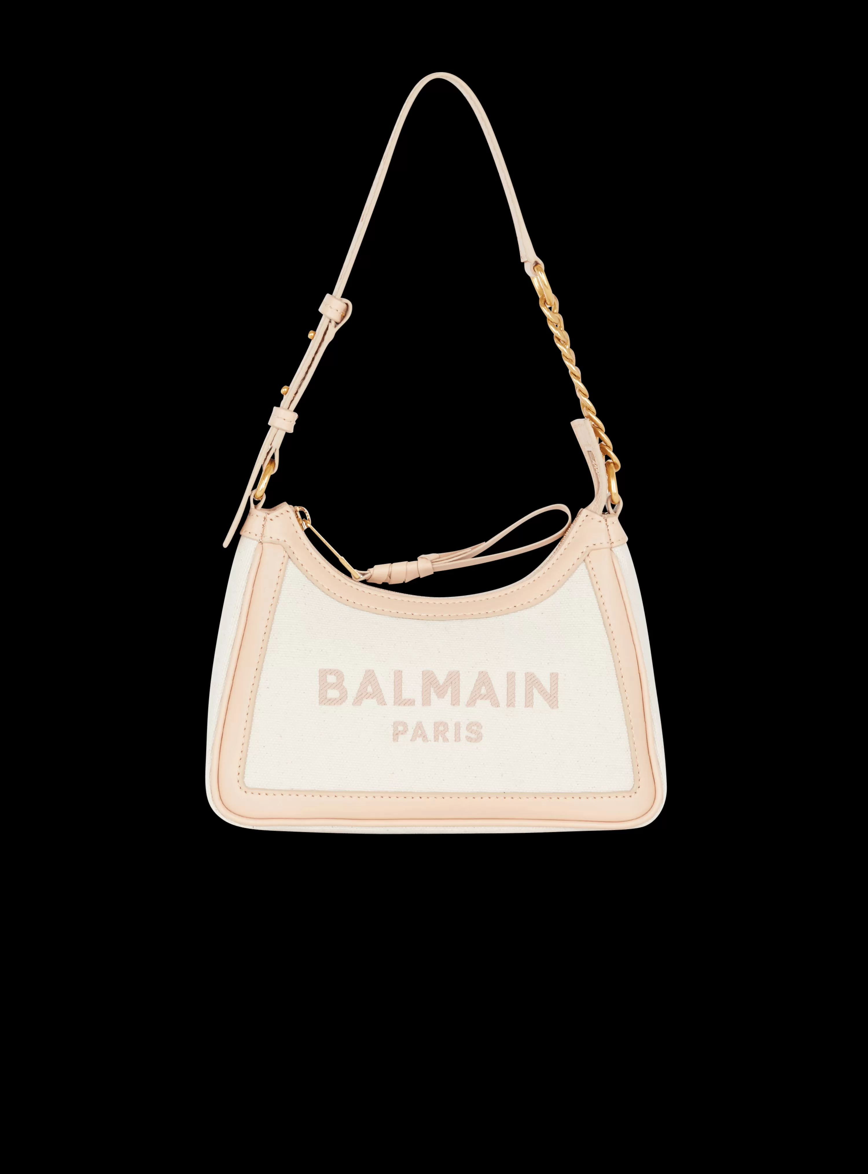 Women Balmain B-Army Canvas And Leather Handbag