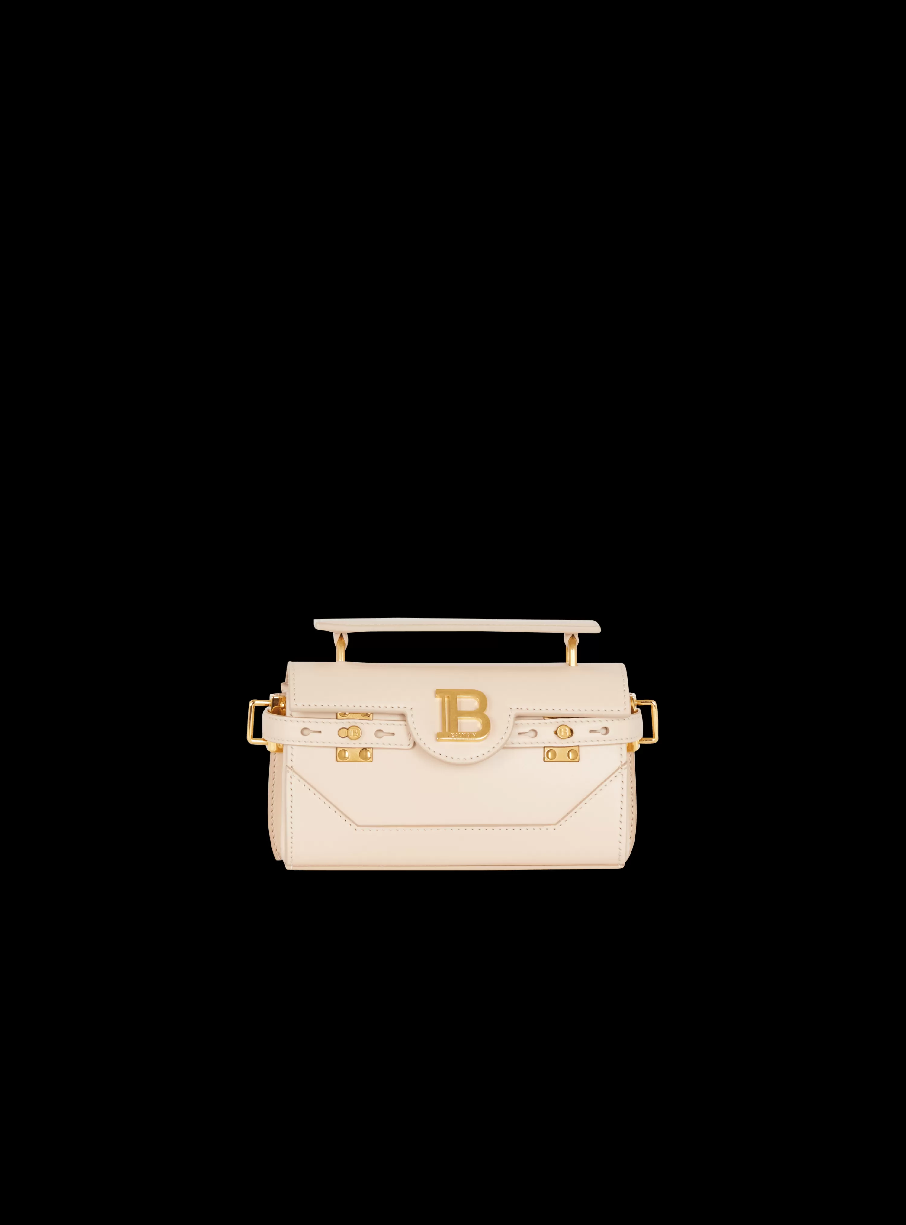 Women Balmain B-Buzz 19 Leather Bag