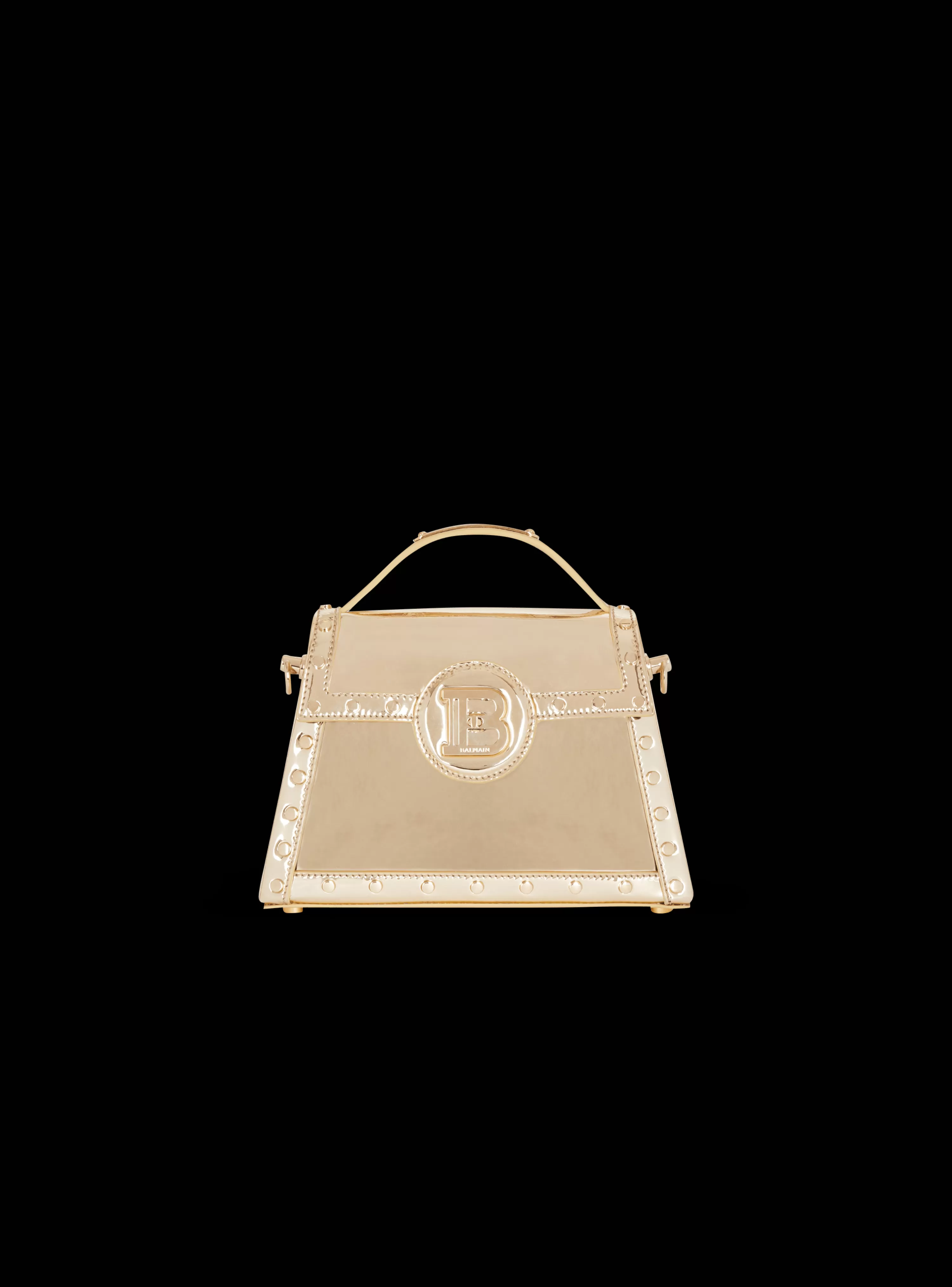 Women Balmain B-Buzz Dynasty Bag In Patent Leather