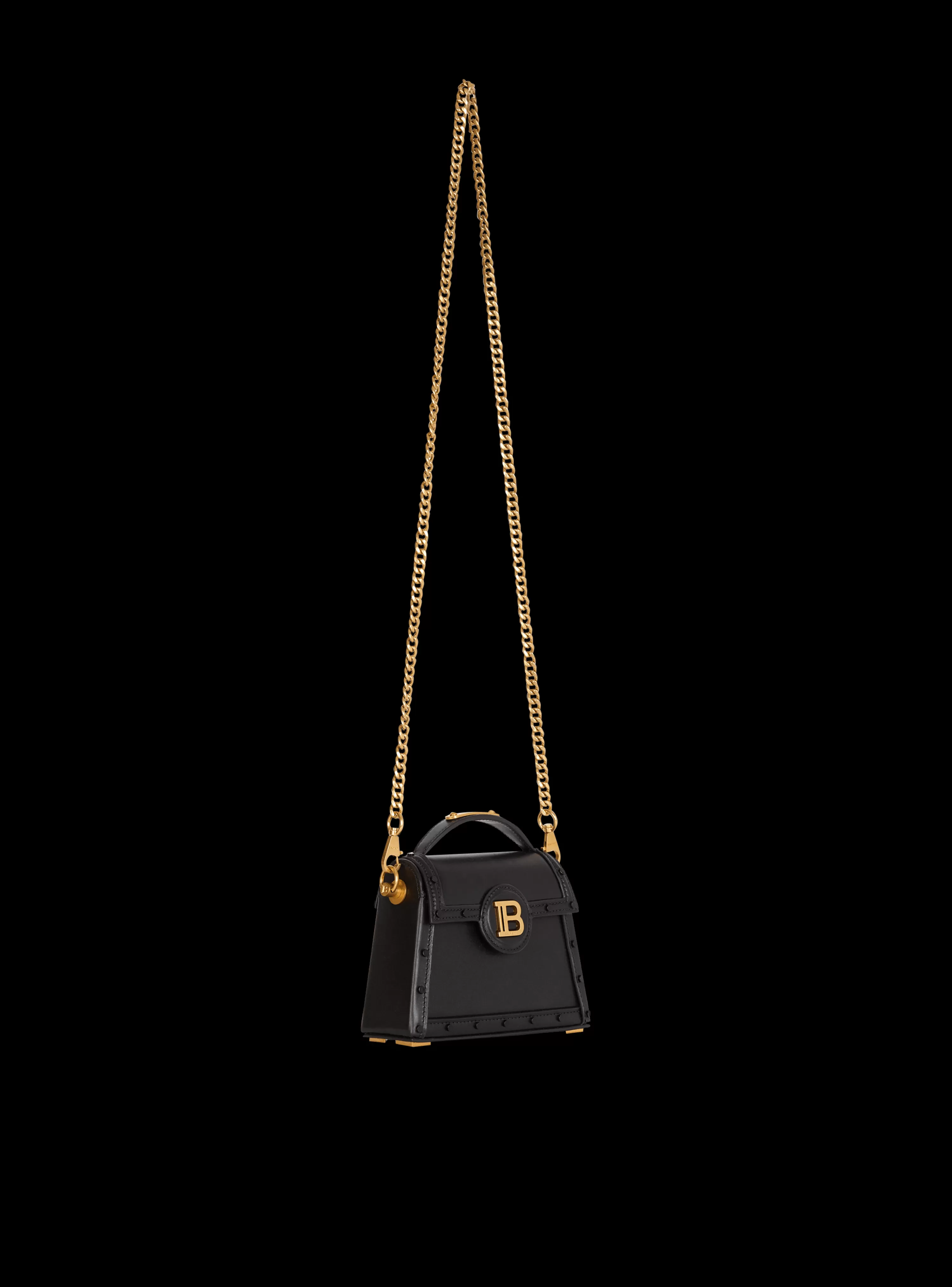 Balmain B-Buzz Dynasty Small Leather Bag