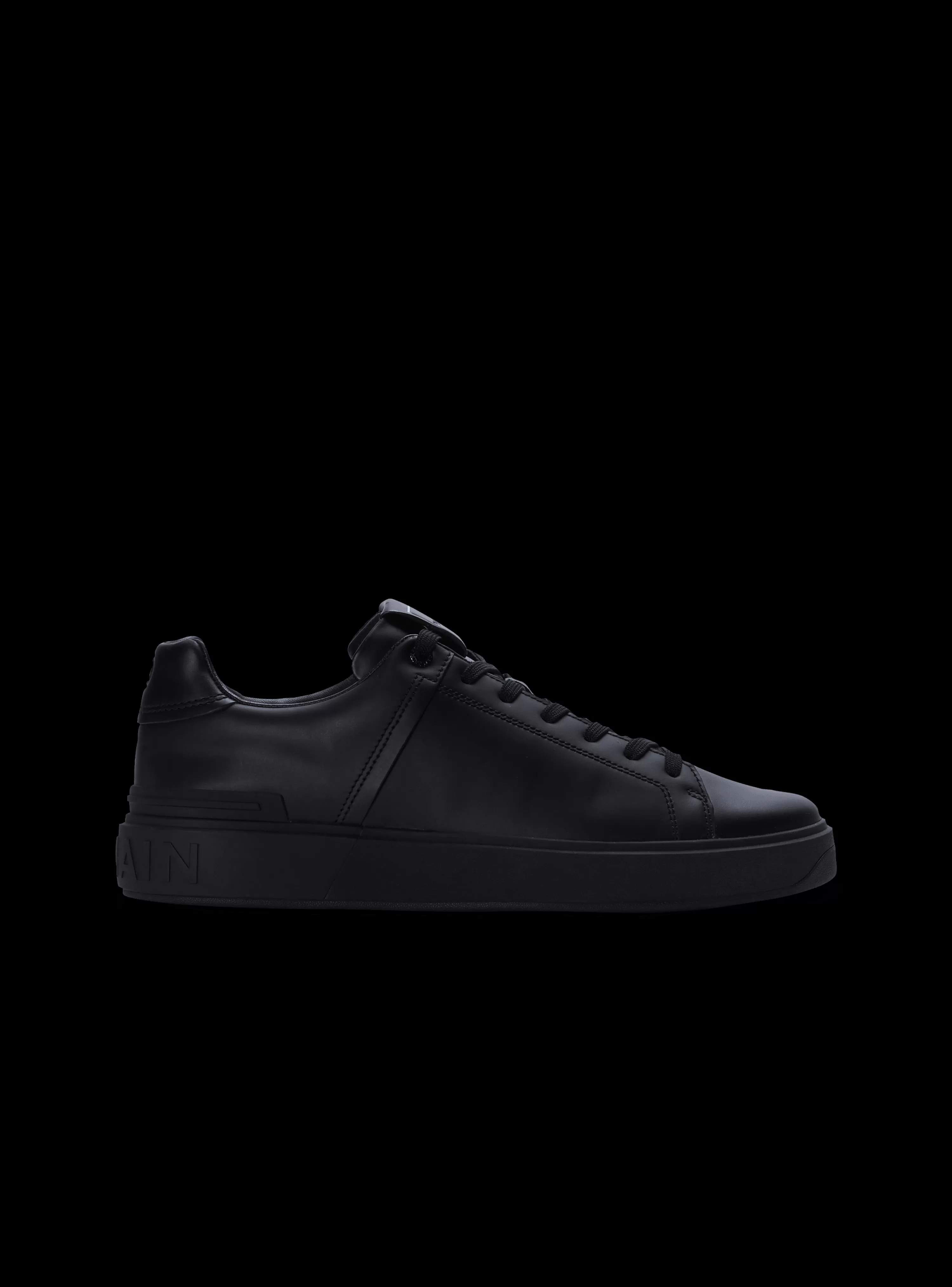 Balmain B-Court Leather Trainers