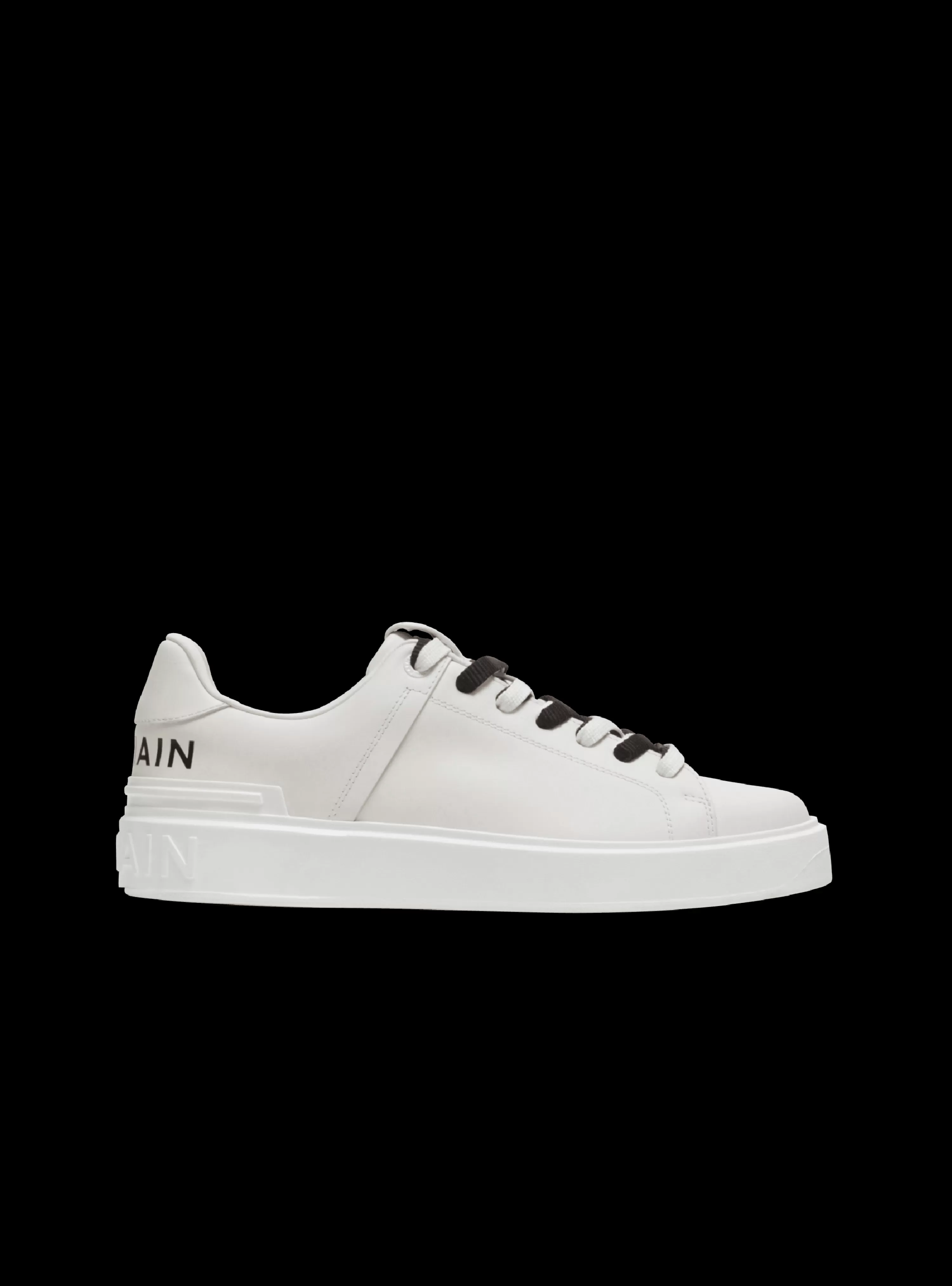 Balmain B-Court Smooth Leather Trainers