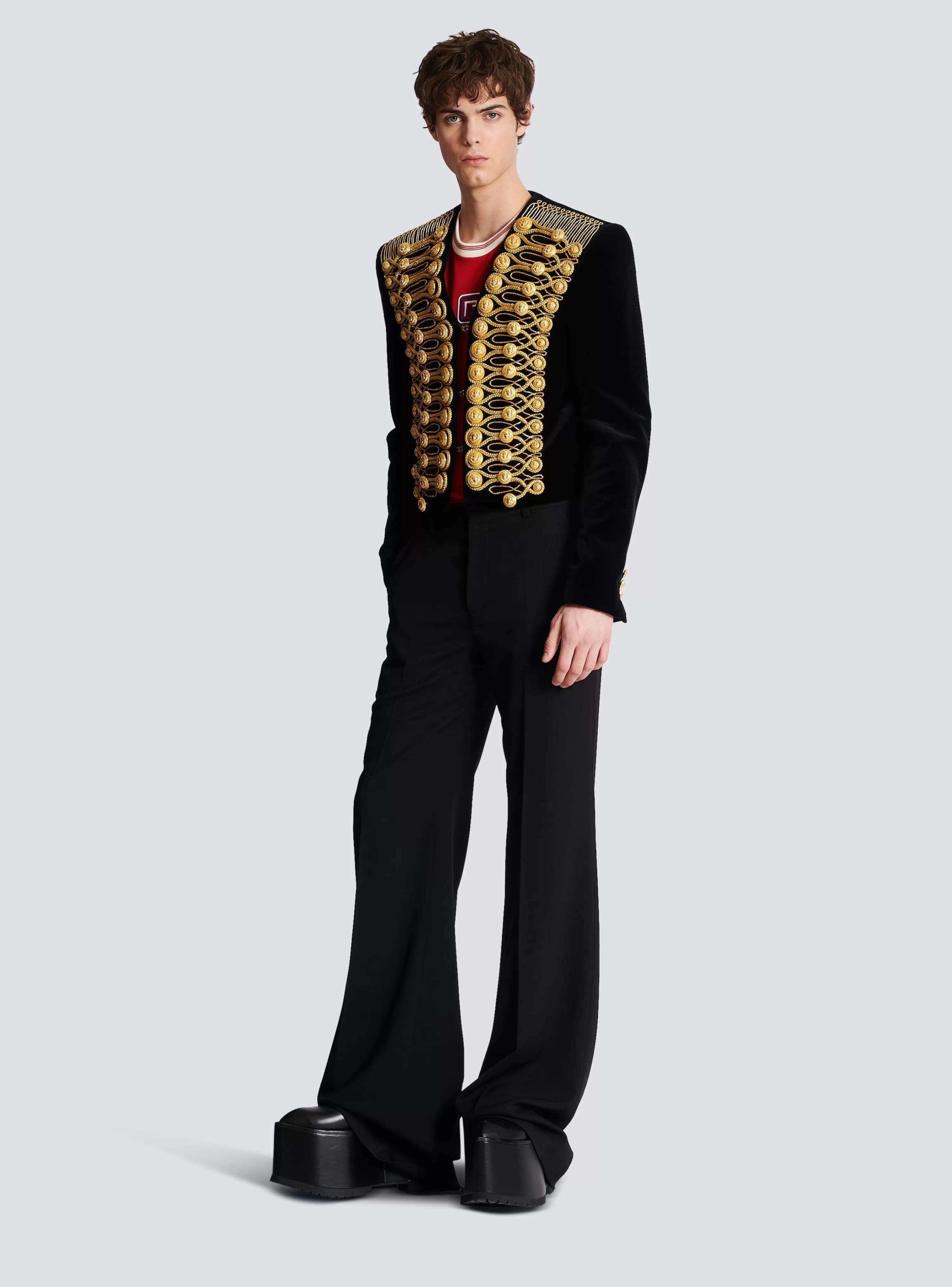 Balmain Brandenburg Jacket With Embroidery