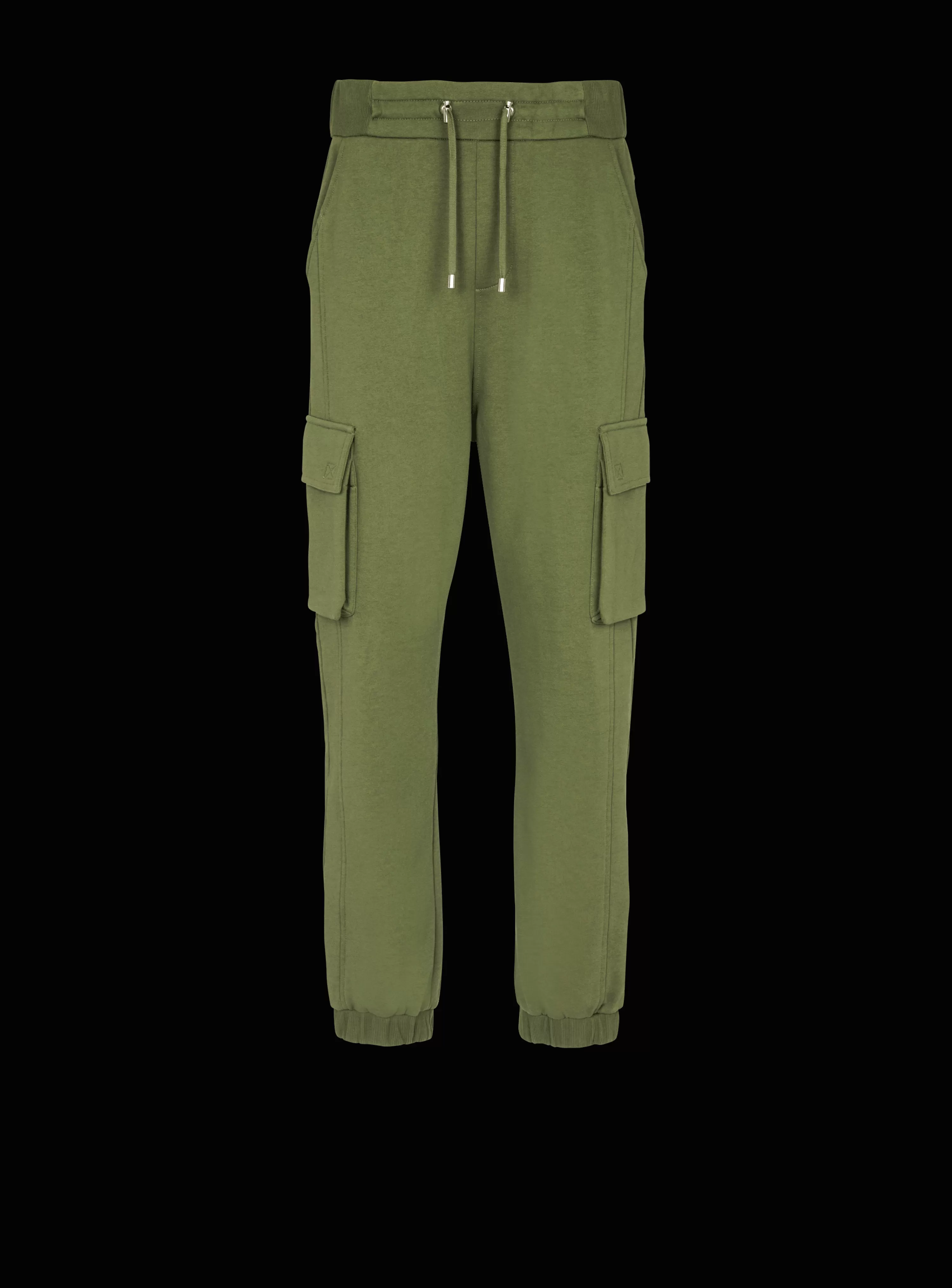 Balmain Cargo Joggers With Paris Print