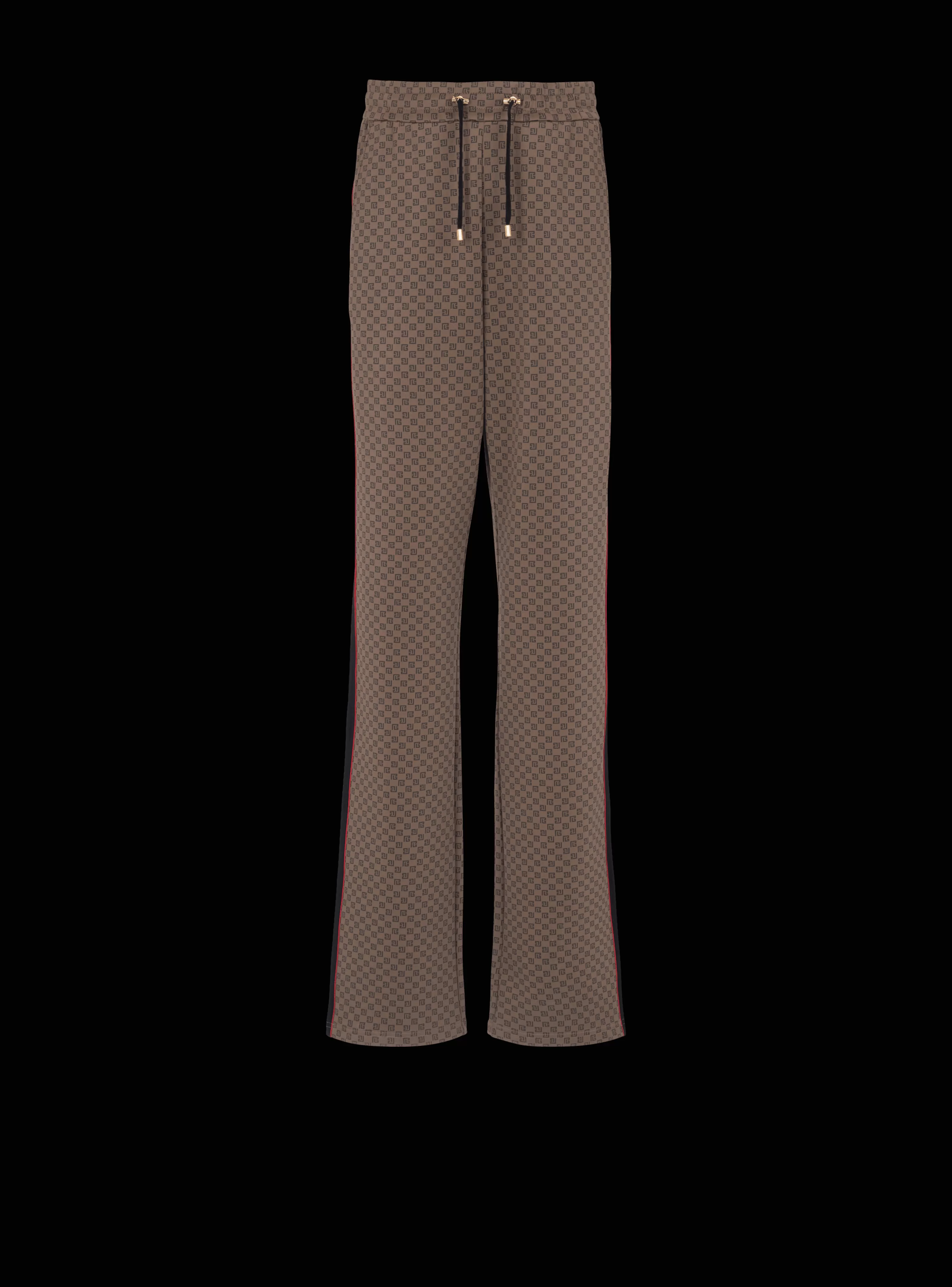 Balmain Casual Mini Monogrammed Trousers