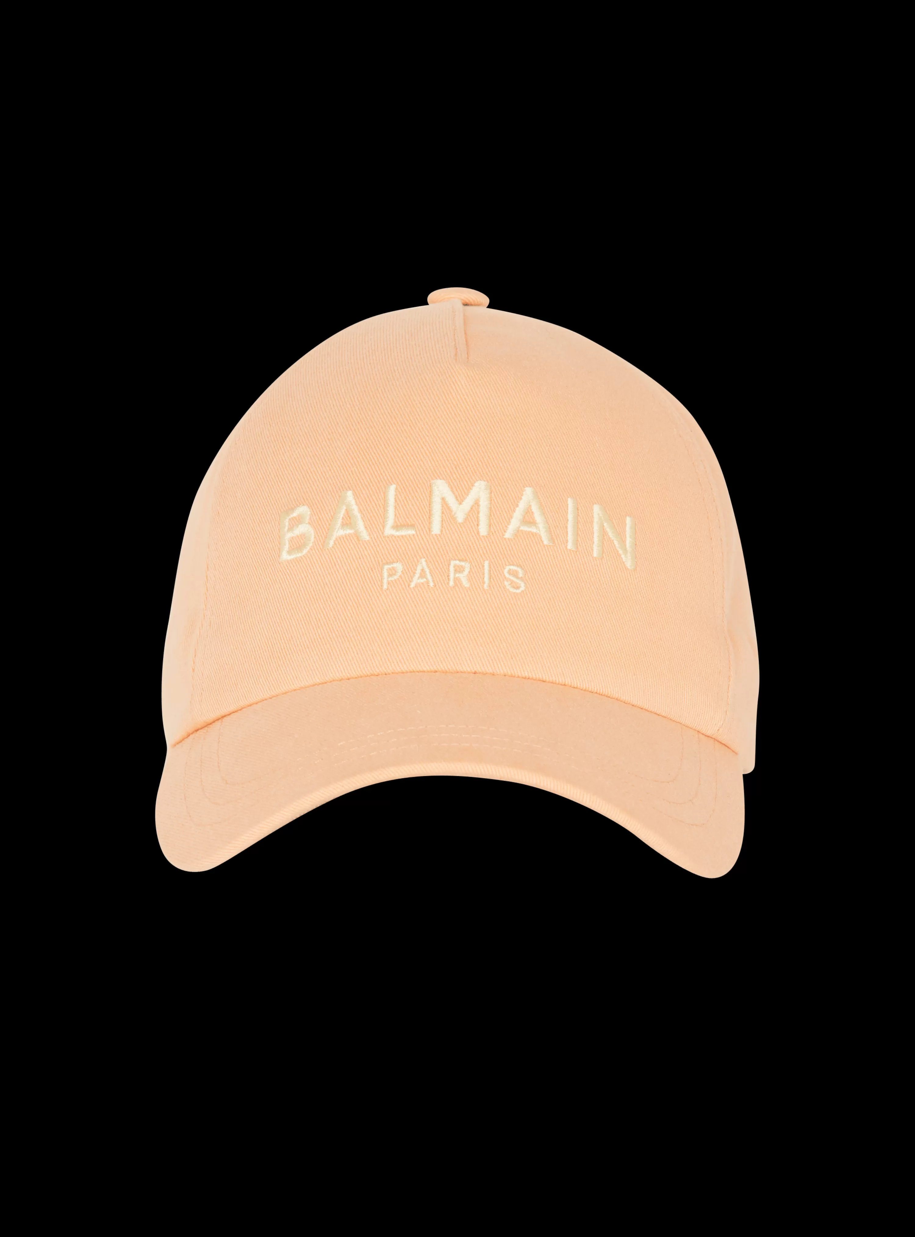 Women Balmain Embroidered Paris Cap