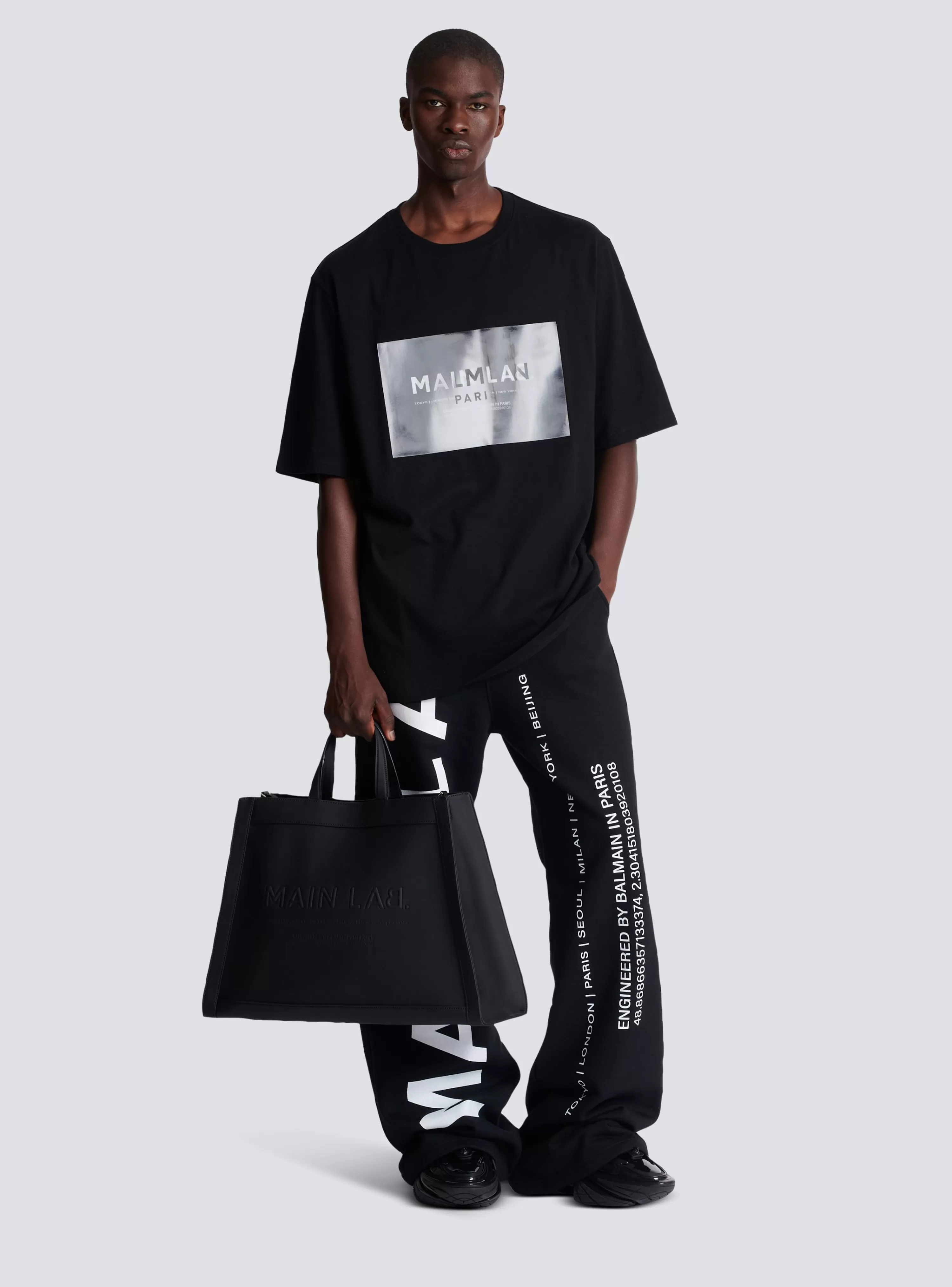 Balmain Main Lab Hologram T-shirt