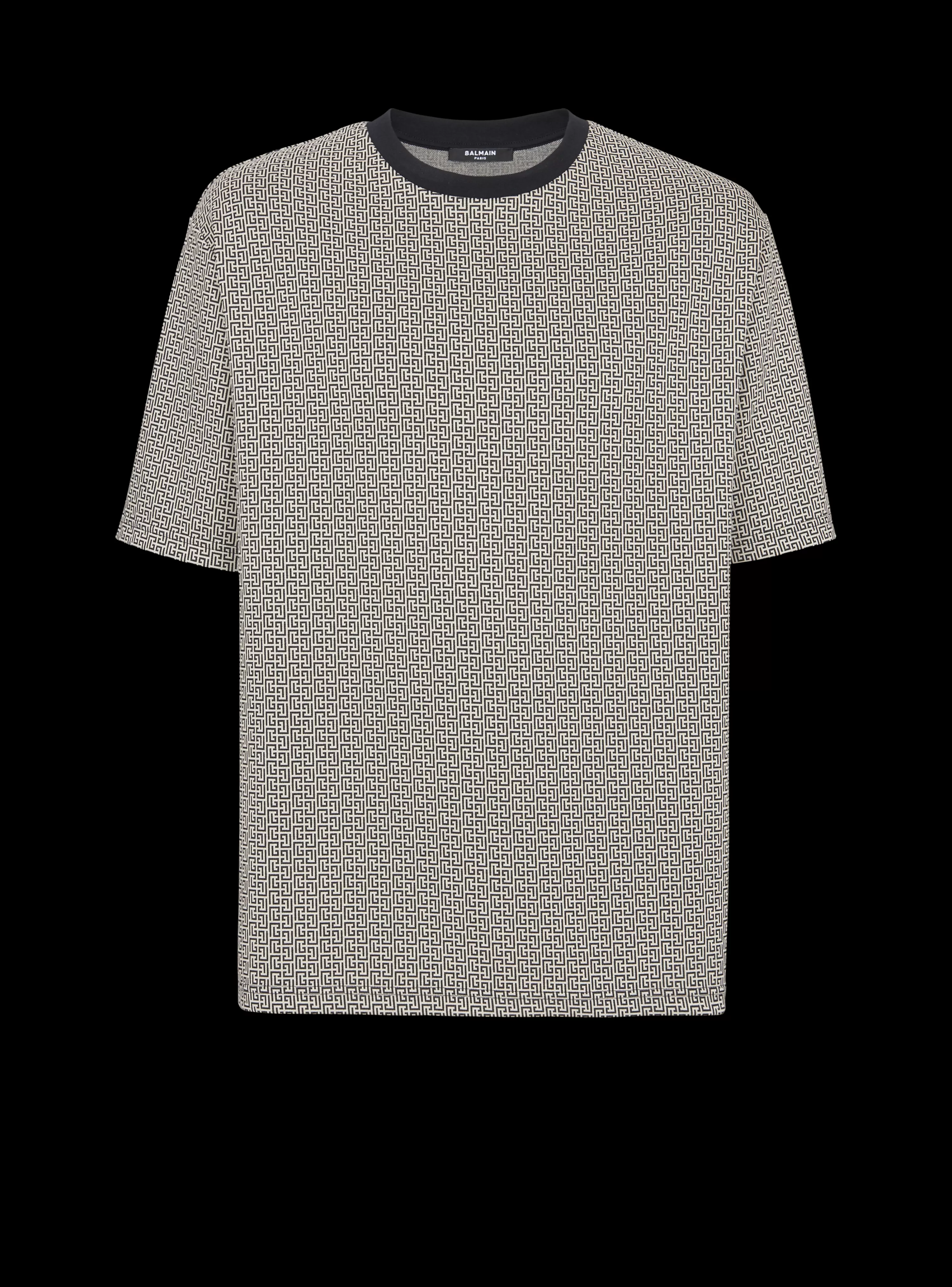 Balmain Mini Monogrammed Jacquard T-shirt