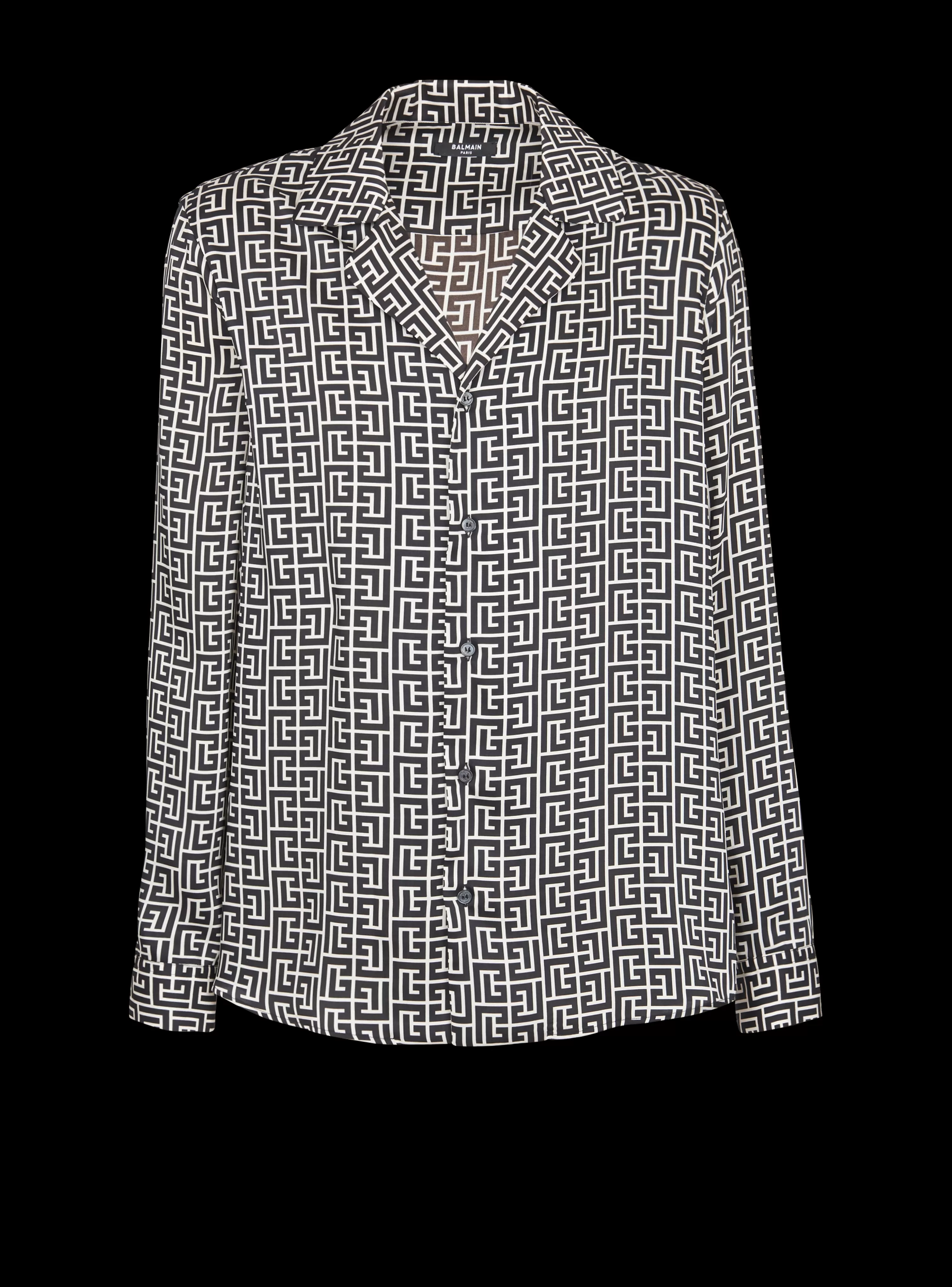 Women Balmain Monogrammed Shirt