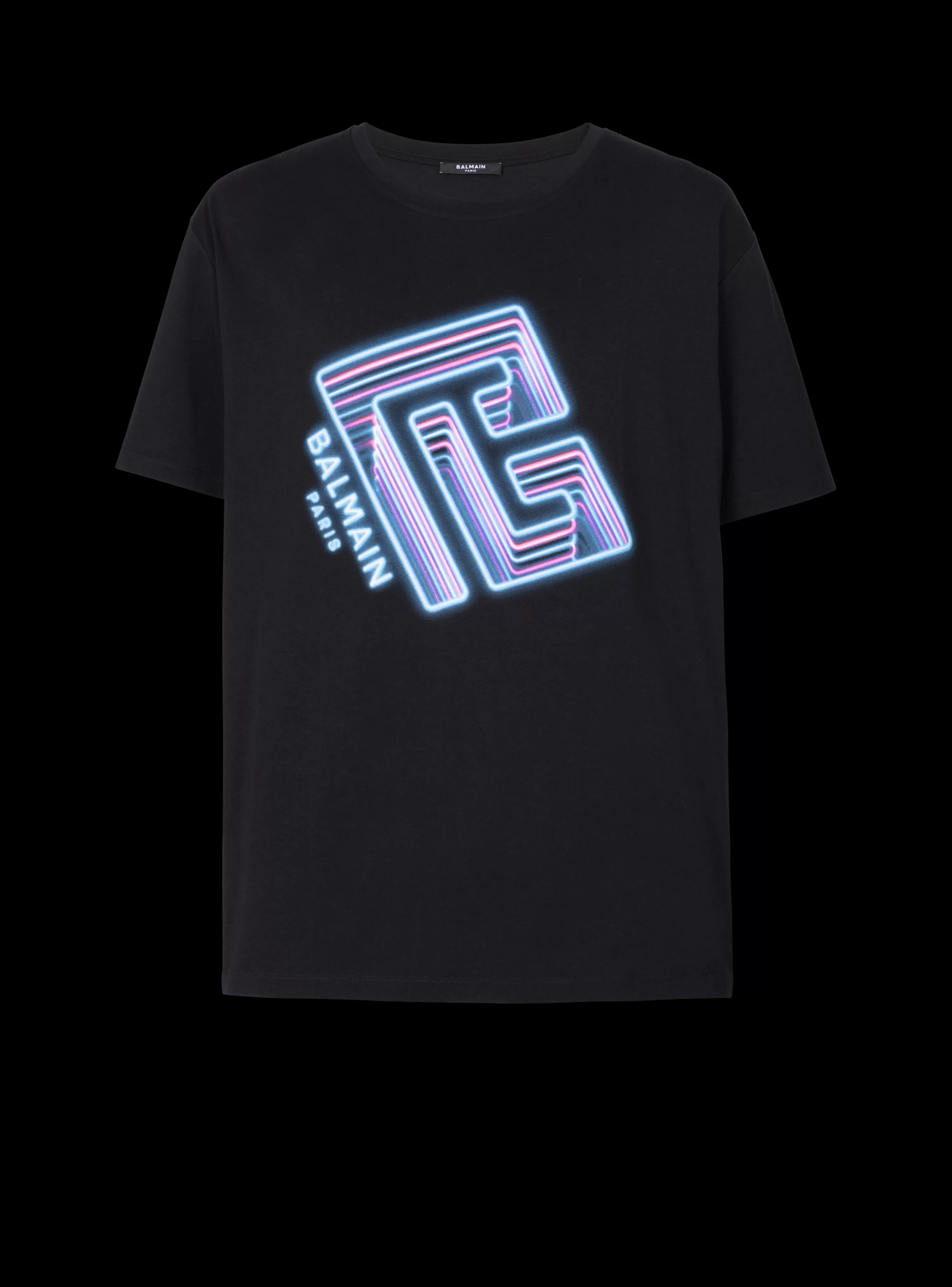 Balmain Neon Logo T-shirt