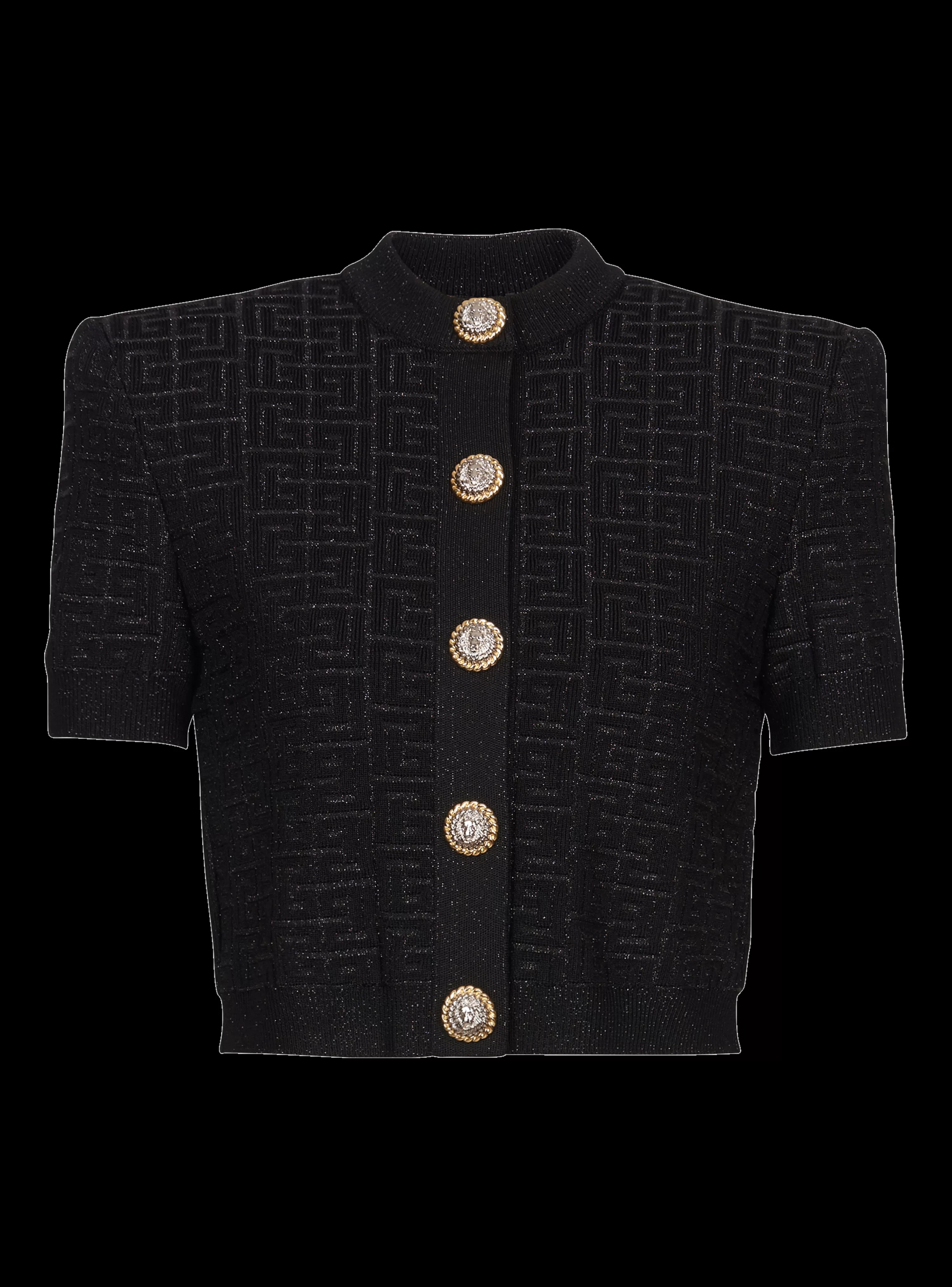 Women Balmain PB Labyrinth Knit Cardigan