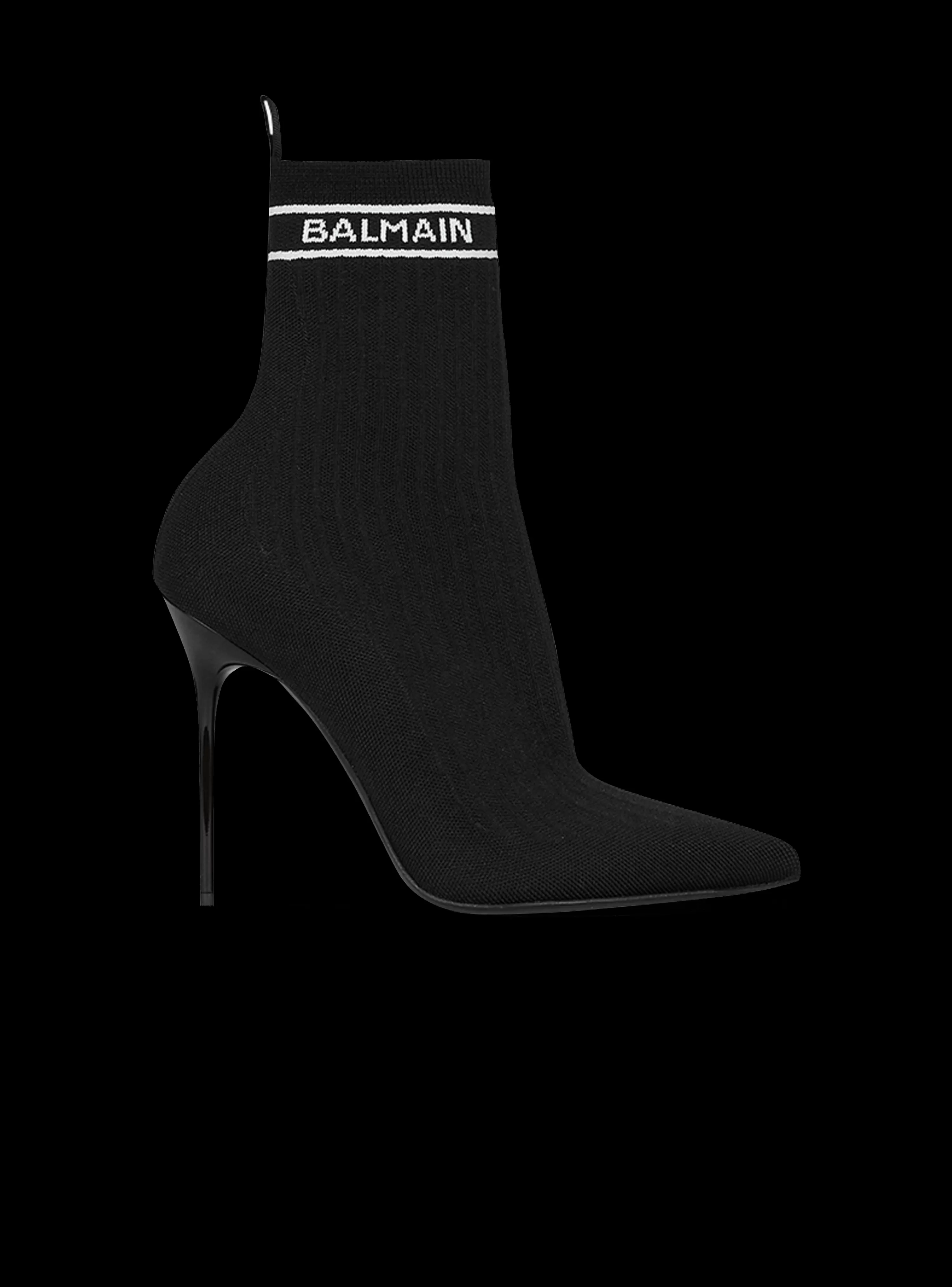 Women Balmain Skye Knit Ankle Boots