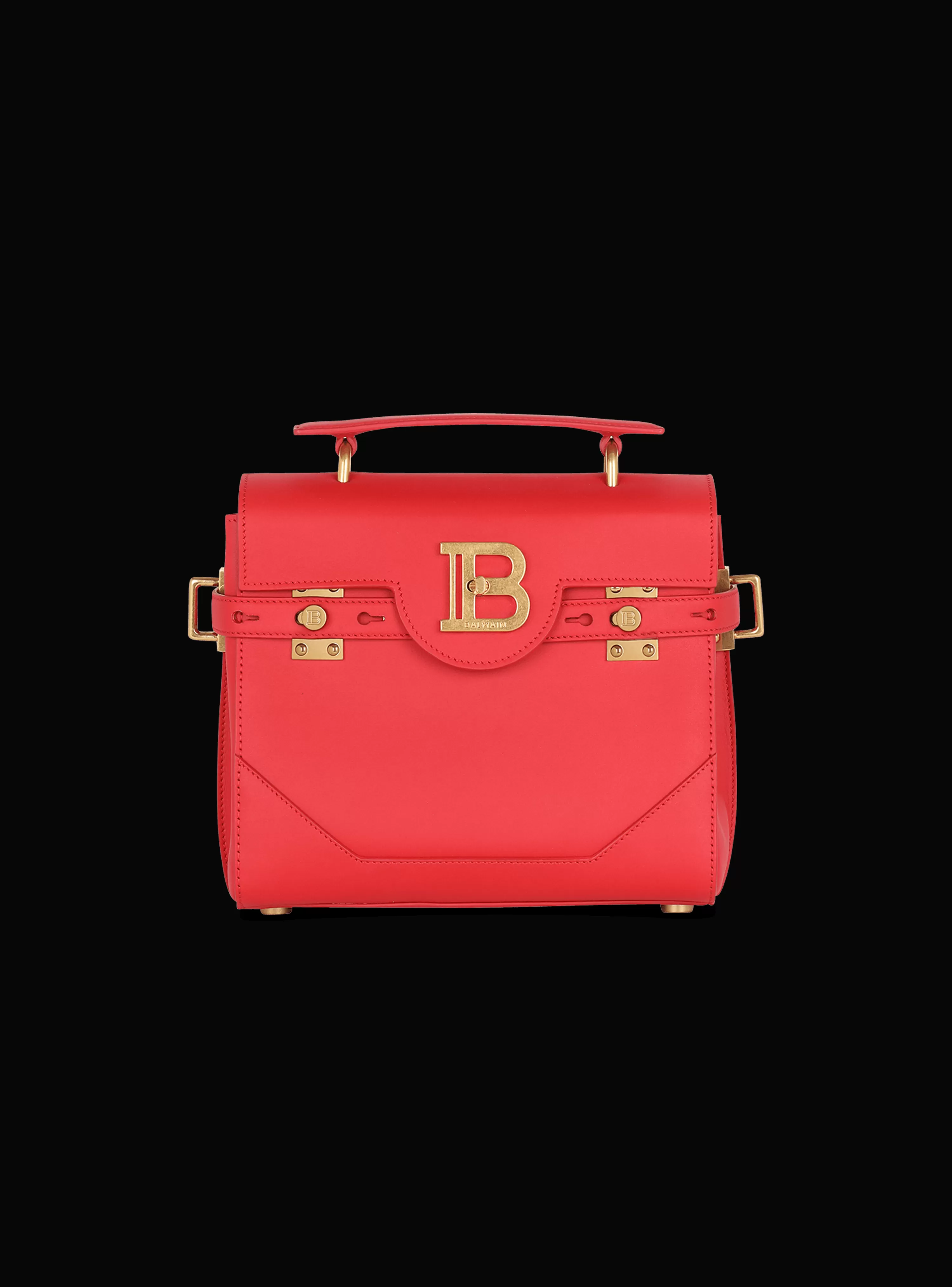 Women Balmain Smooth Leather B-Buzz 23 Bag