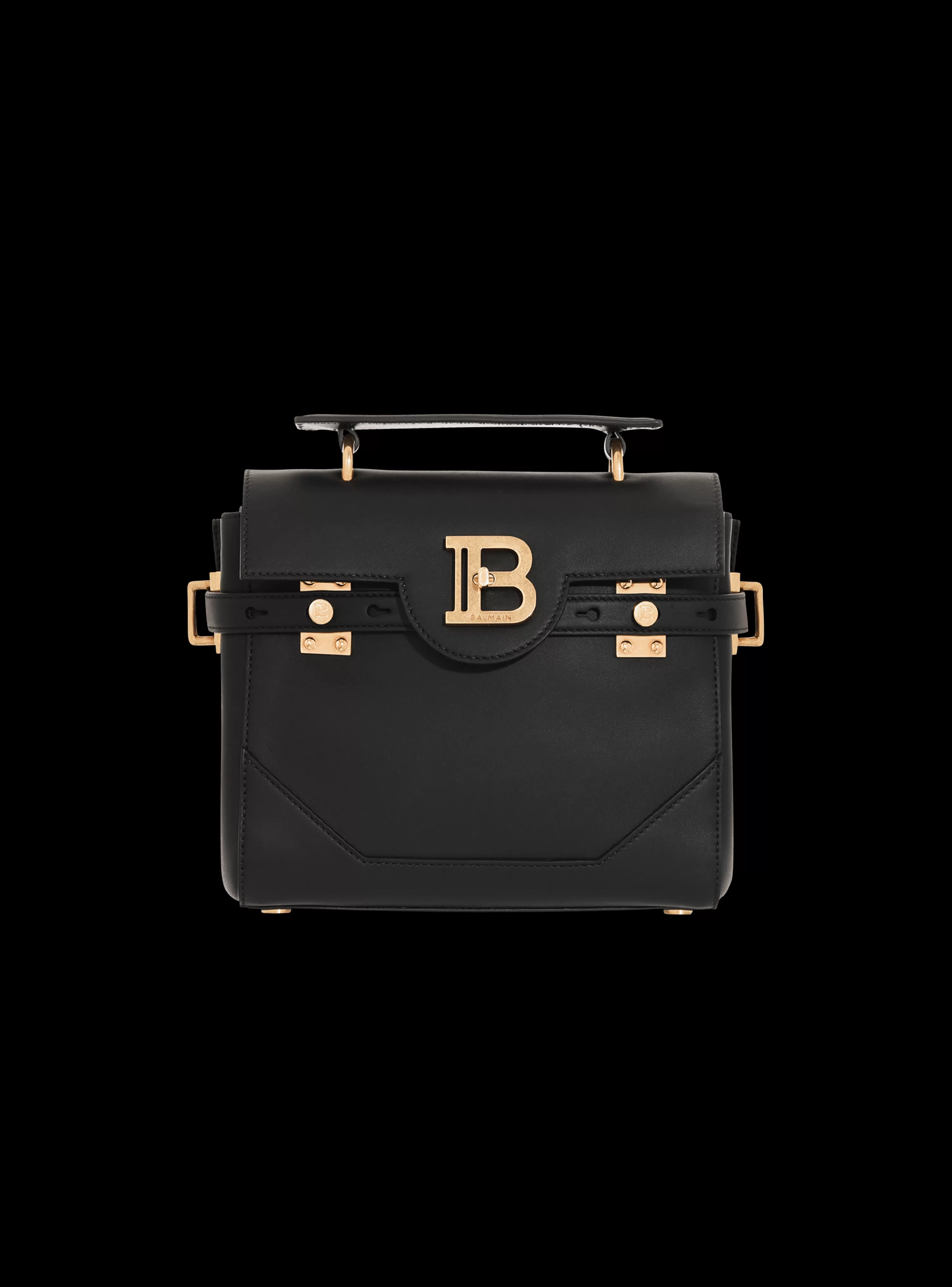 Women Balmain Smooth Leather B-Buzz 23 Bag