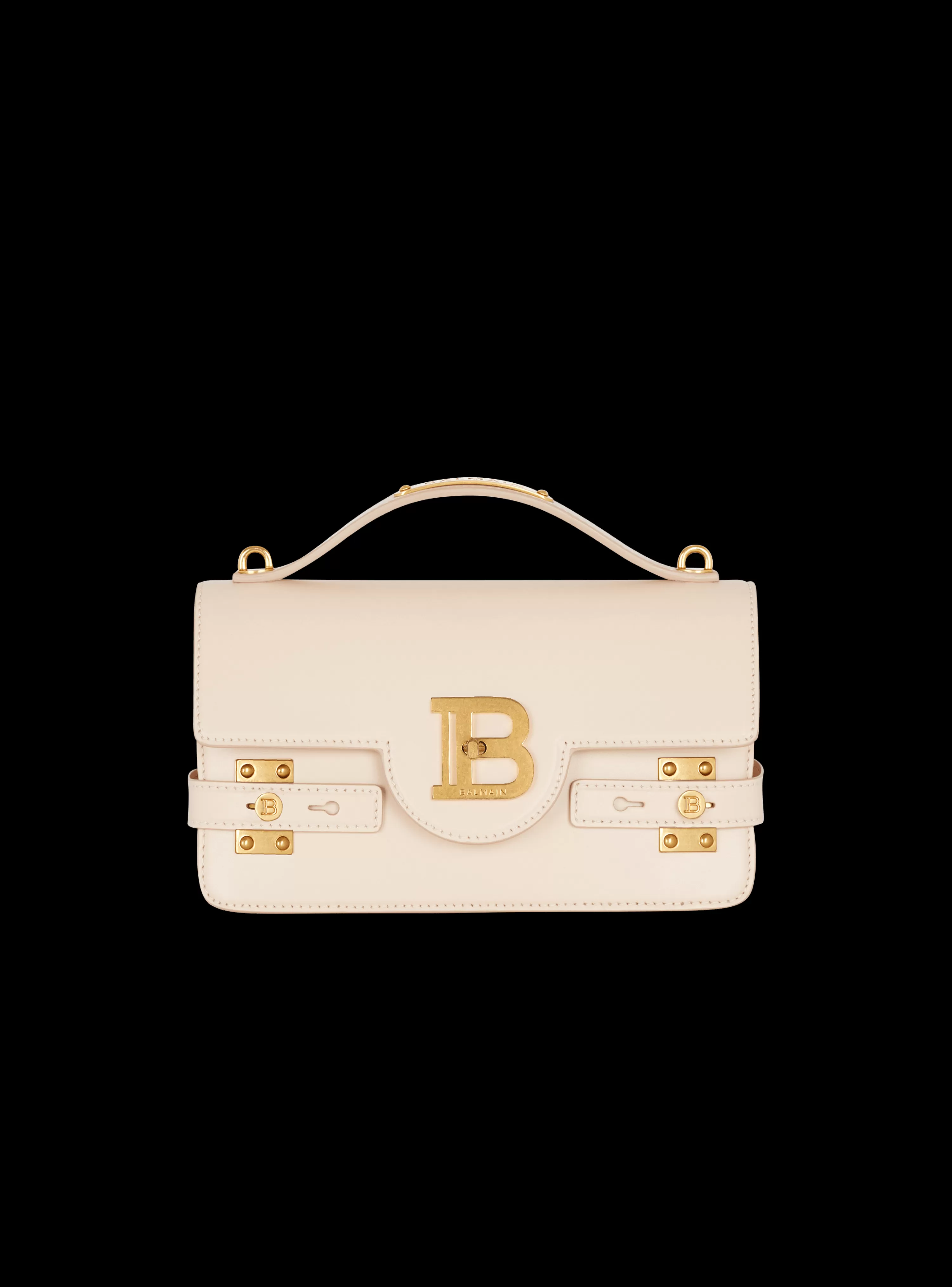 Women Balmain Smooth Leather B-Buzz 24 Bag