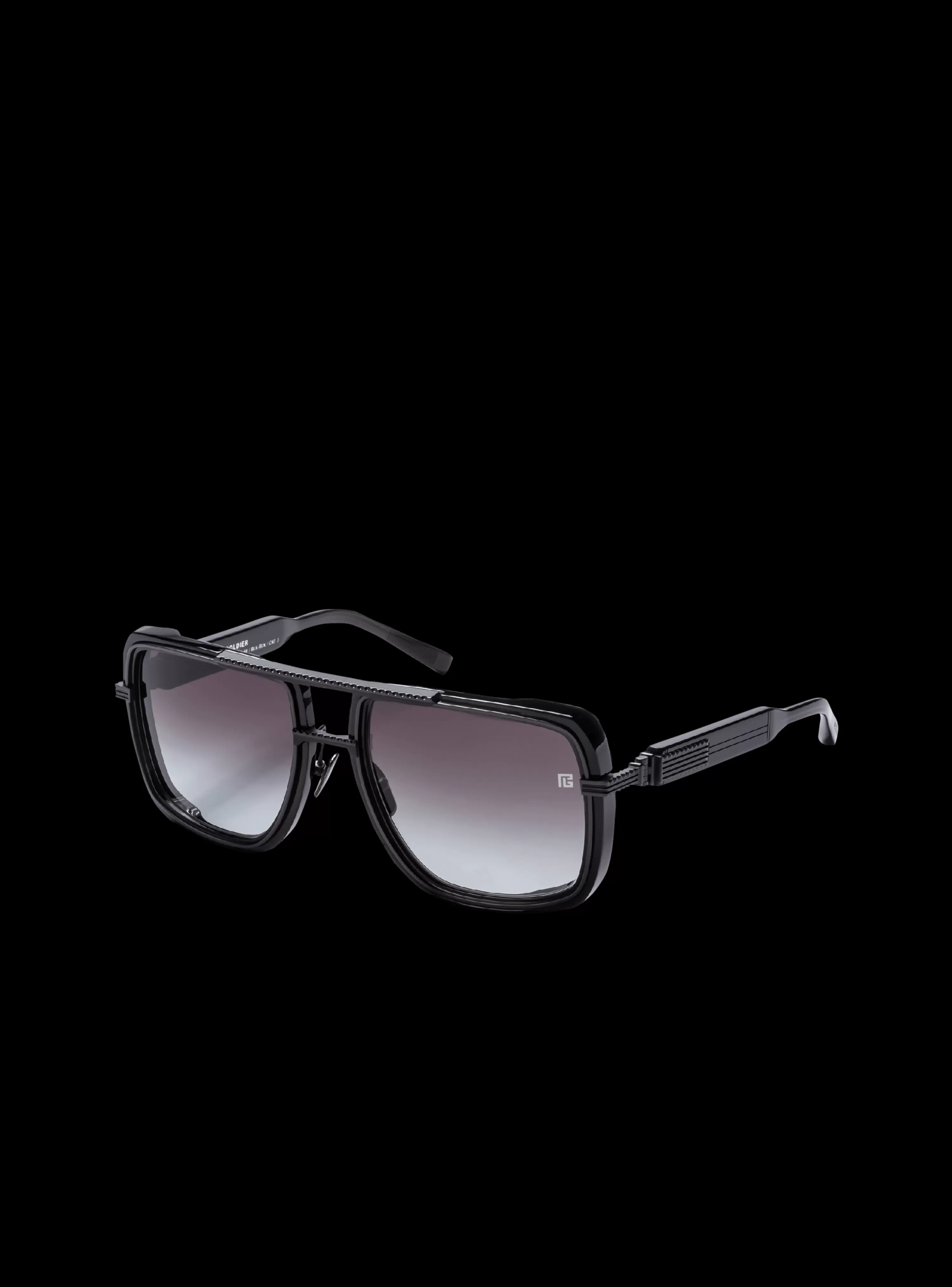 Women Balmain Soldier Sunglasses