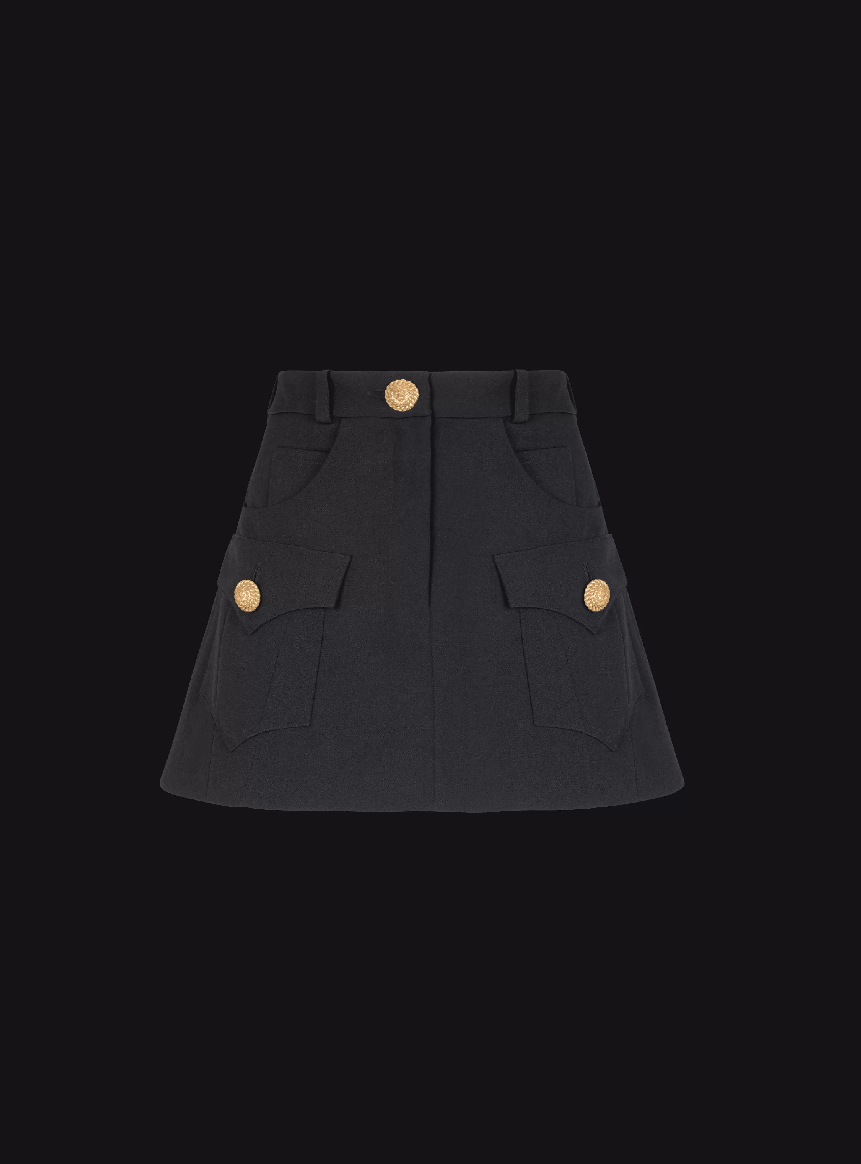 Women Balmain Western A-line Skirt